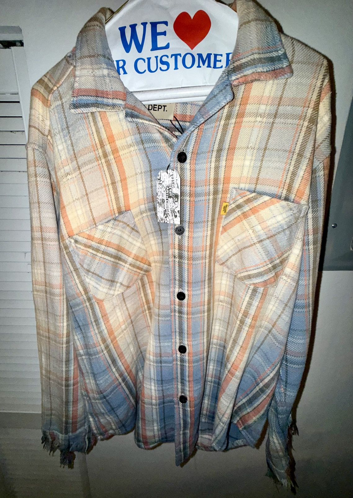Gallery Dept. Gallery Dept Marley Flannel Size US L / EU 52-54 / 3 - 9 Thumbnail
