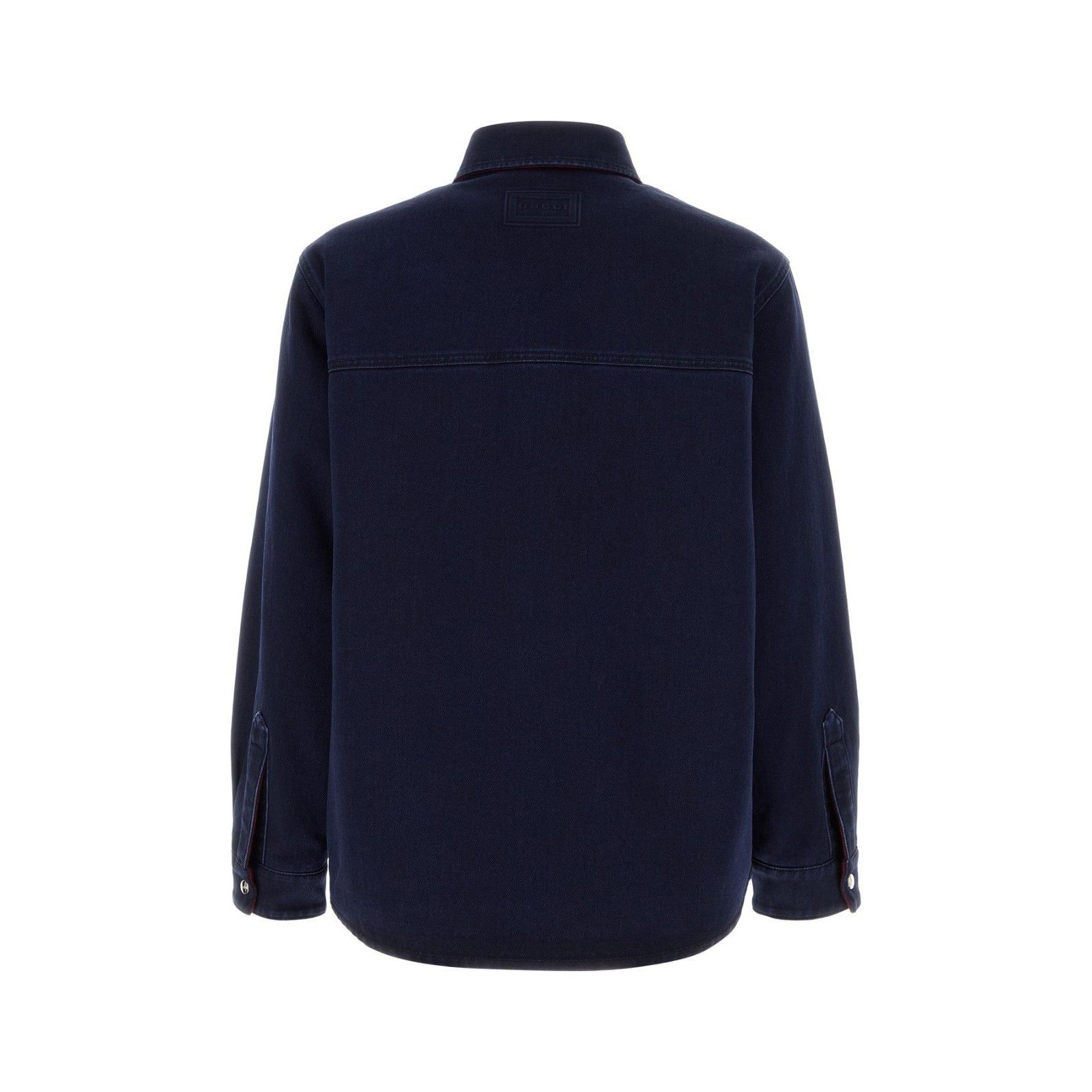 Gucci GUCCI Dark Blue Denim Jacket New & Authentic (Men's size:48; Size US M / EU 48-50 / 2 - 2 Thumbnail
