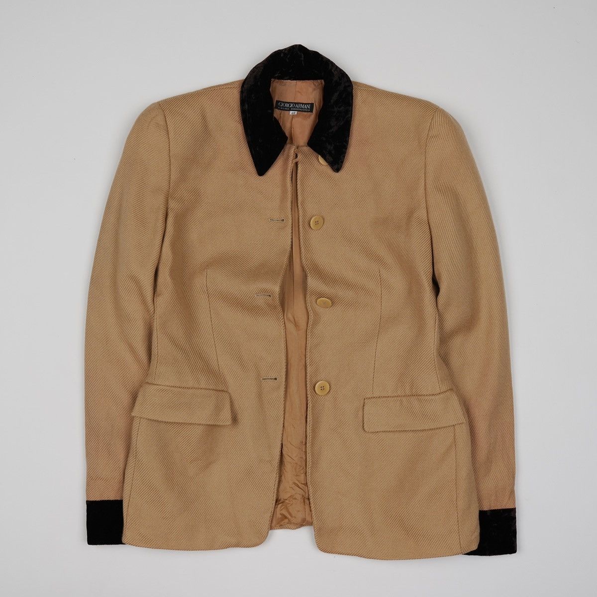 Giorgio Armani Giorgio Armani Milano Vintage Wool Cashmere Blazer Jacket Size S / US 4 / IT 40 - 2 Thumbnail