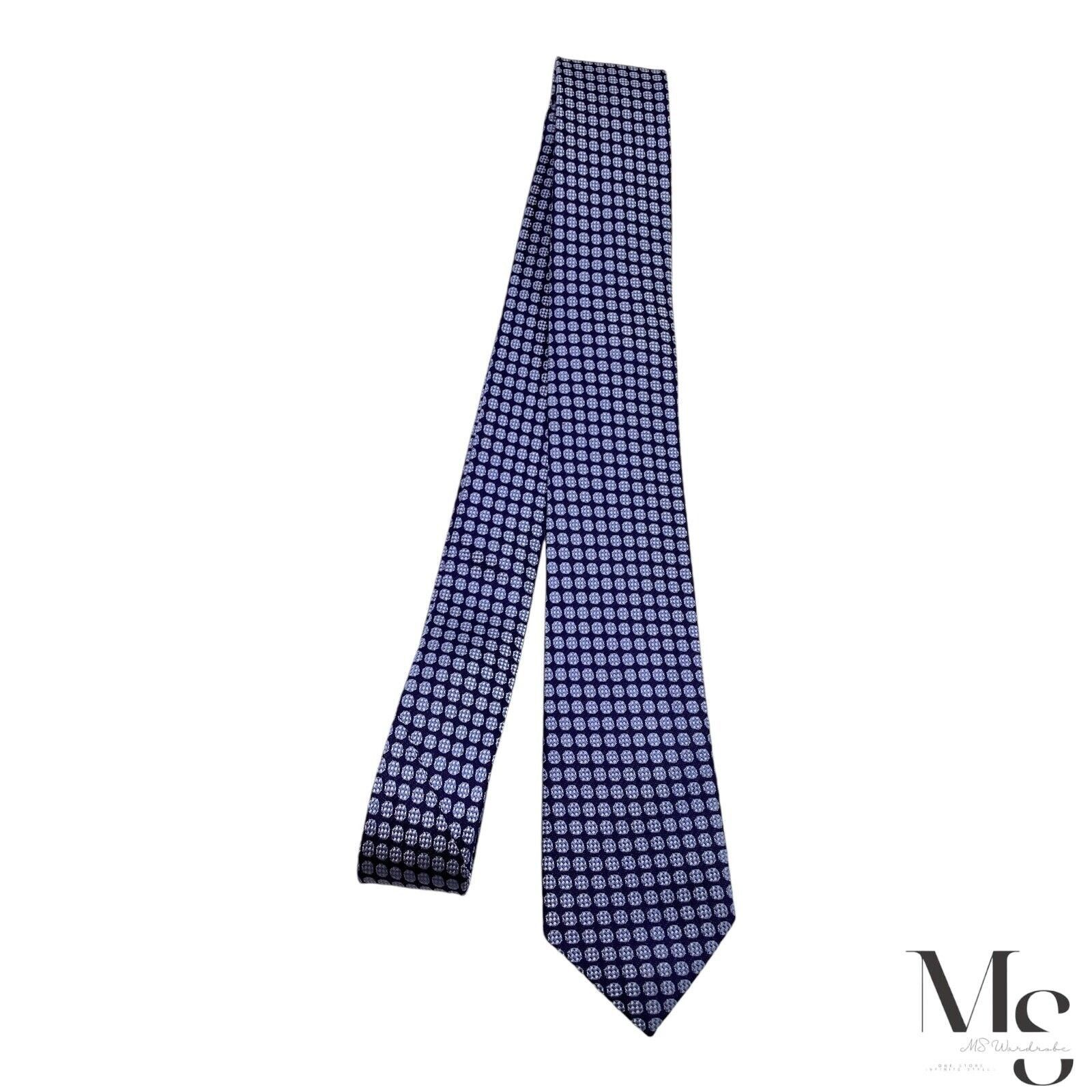 Other PAUL Blue Geometric Luxury Silk Tie W:2.5" EX COND Size ONE SIZE - 6 Thumbnail