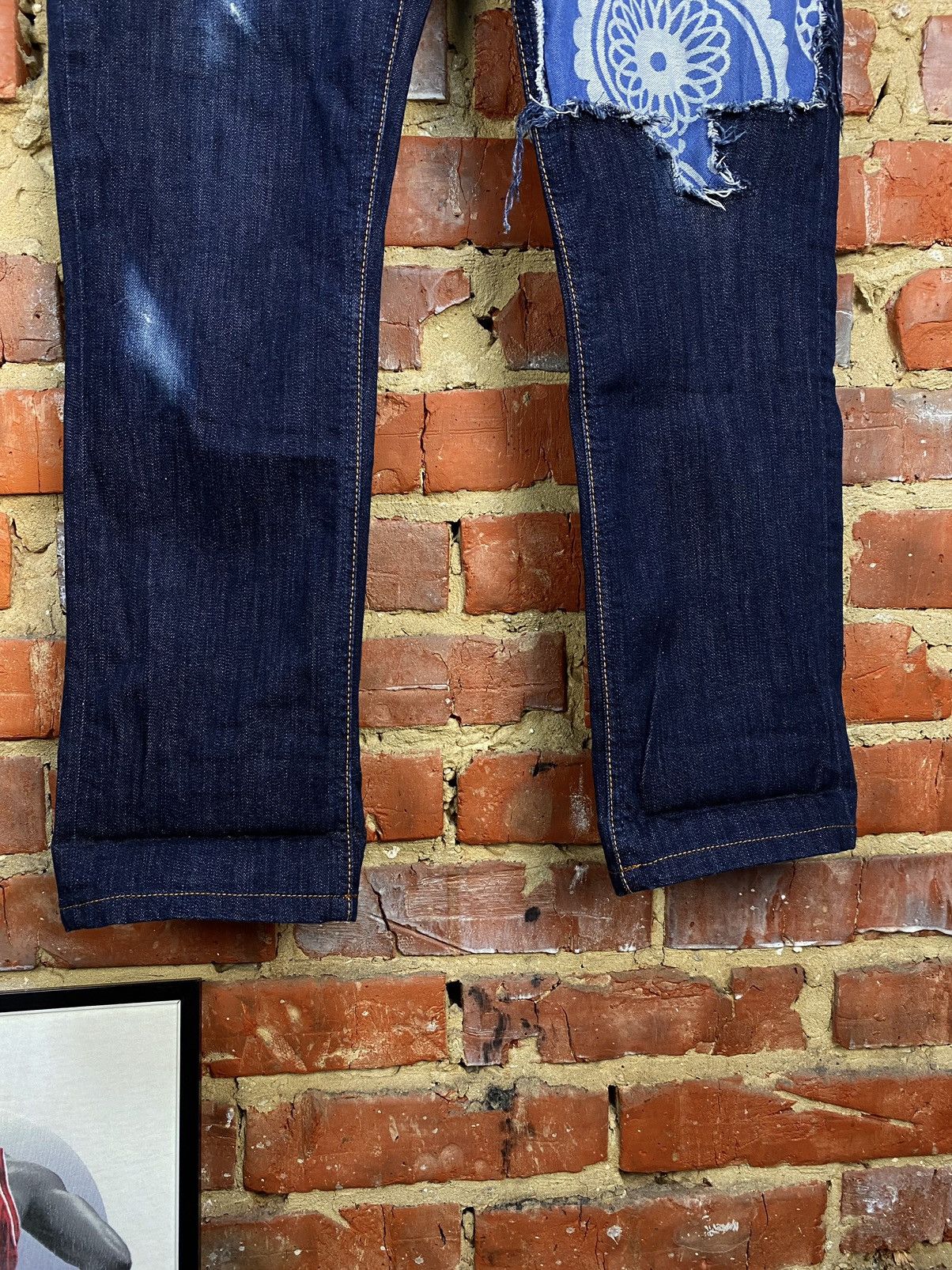 Nudie Jeans Nudie Thin Finn Organic Custom Jeans Size US 33 - 11 Thumbnail
