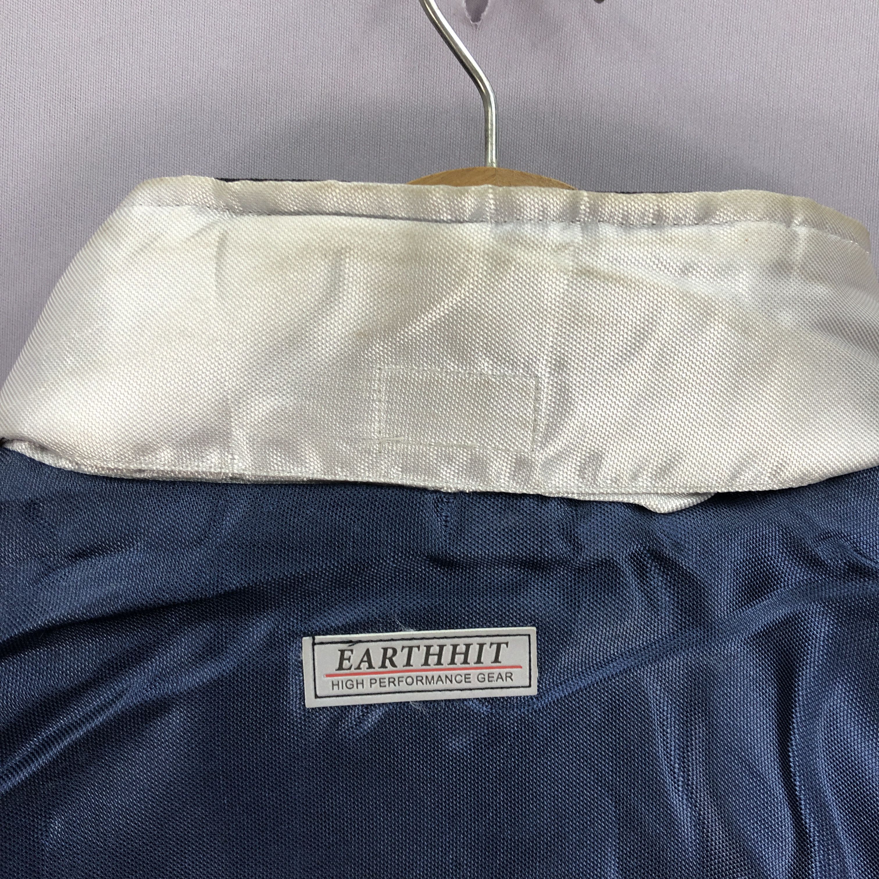Japanese Brand Vintage Earth Hit High Performance Gear Nylon Racing Jackets Size US L / EU 52-54 / 3 - 6 Thumbnail