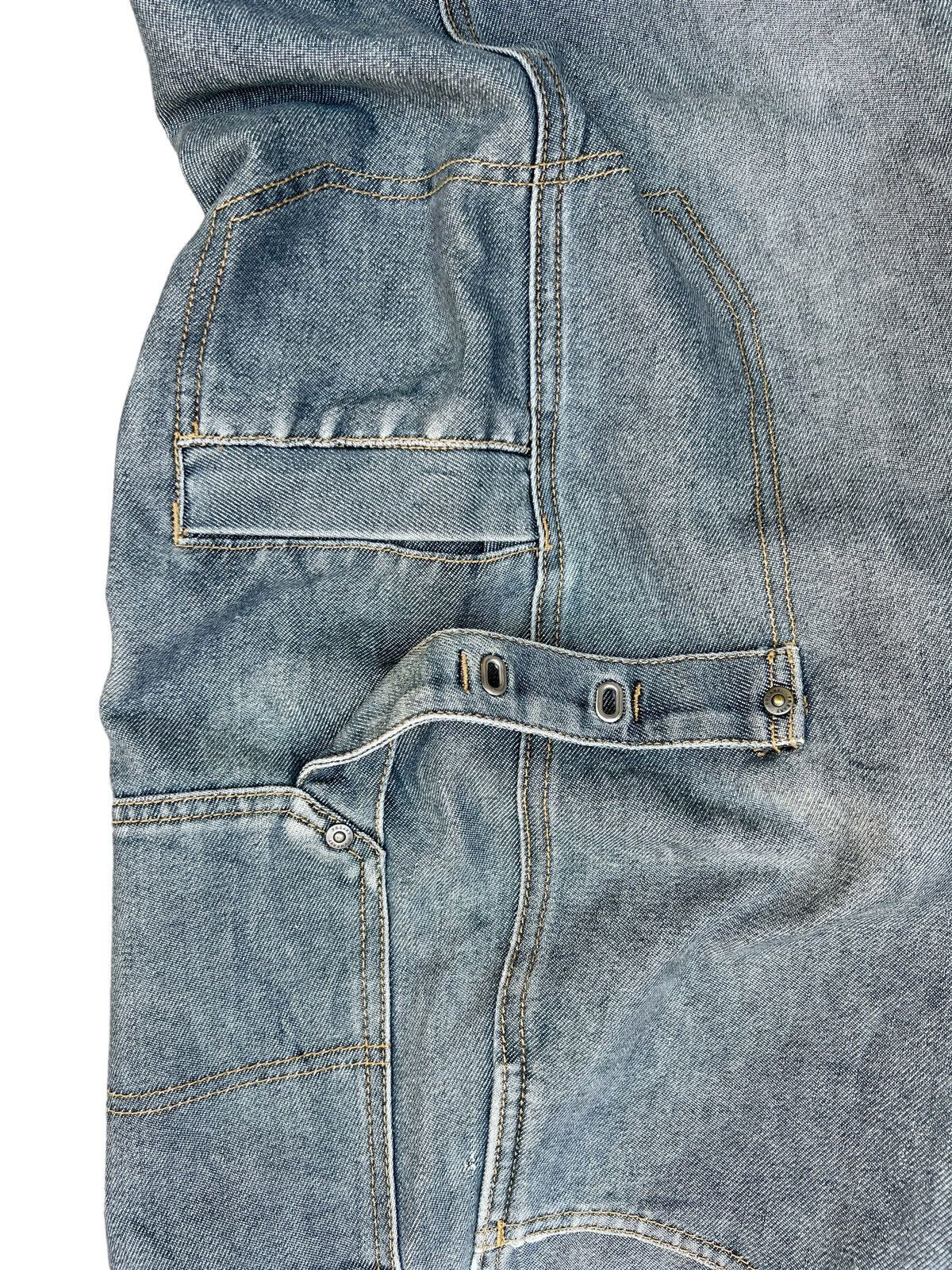 JNCO Y2K Freaky Massive Multipocket Baggy Boxy Denim Jeans 31 Size US 31 - 5 Thumbnail