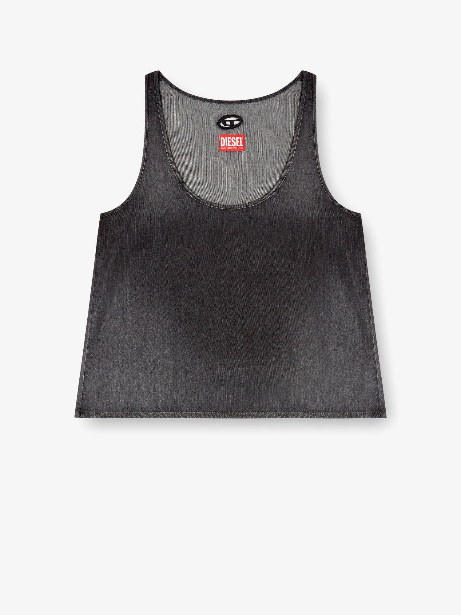 Diesel De-Misy-S Cotton And Lyocell Tank Top Size XS / US 0-2 / IT 36-38 - 1 Thumbnail