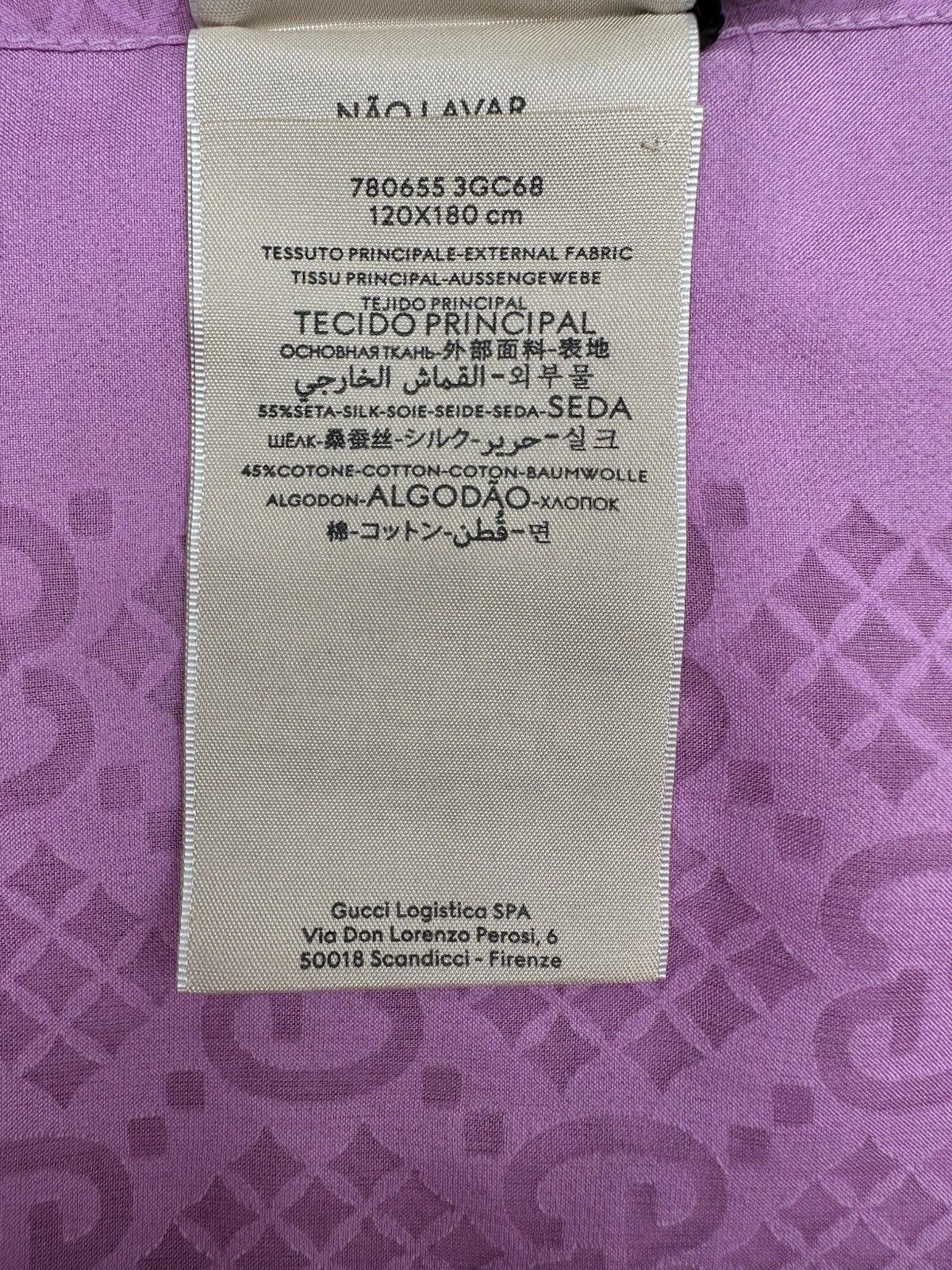 Gucci New Gucci Scarves 120x180cm Silk / Cotton Size ONE SIZE - 13 Thumbnail
