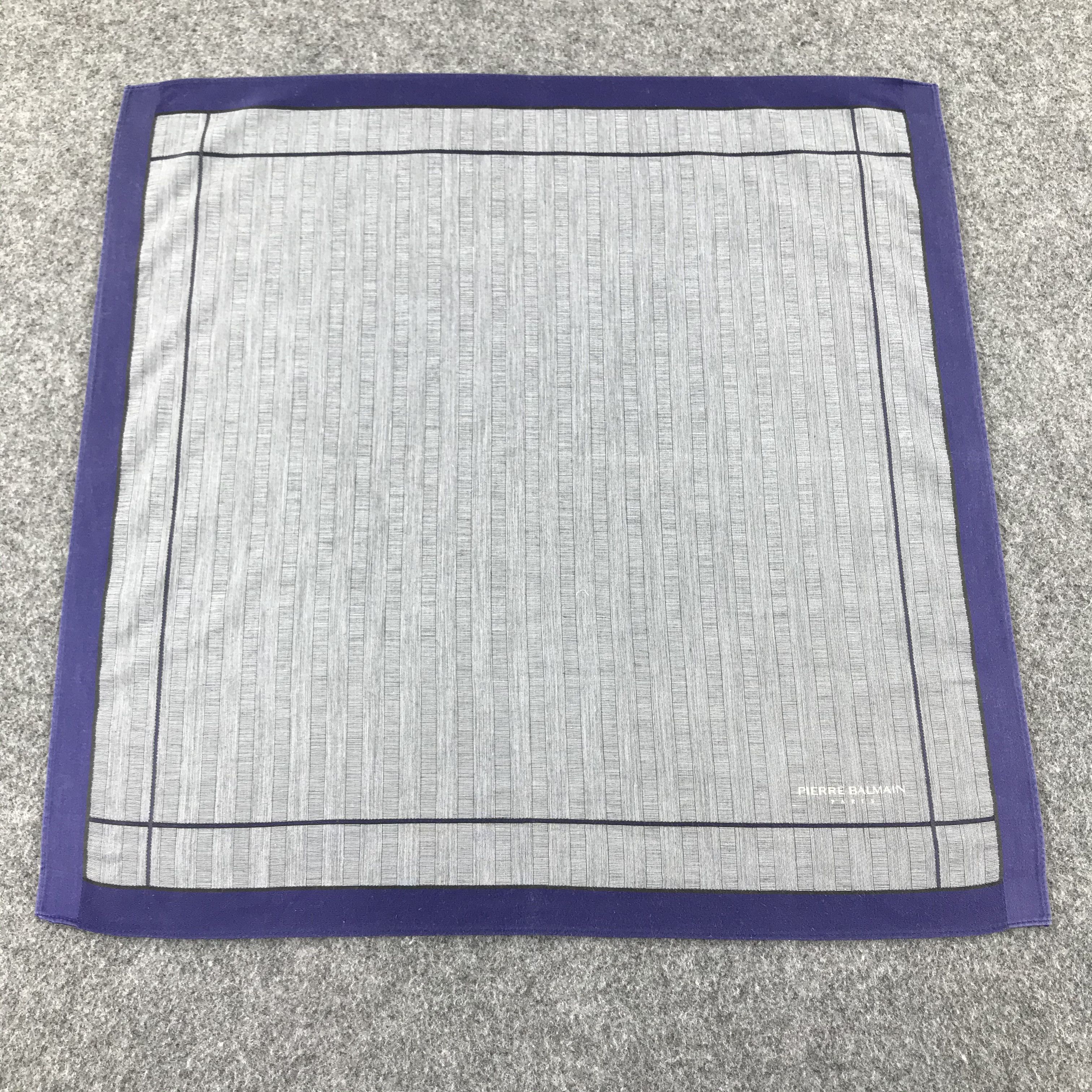 Pierre Balmain Pierre Balmain Handkerchief Neckerchief Bandana H197 Size ONE SIZE - 3 Thumbnail
