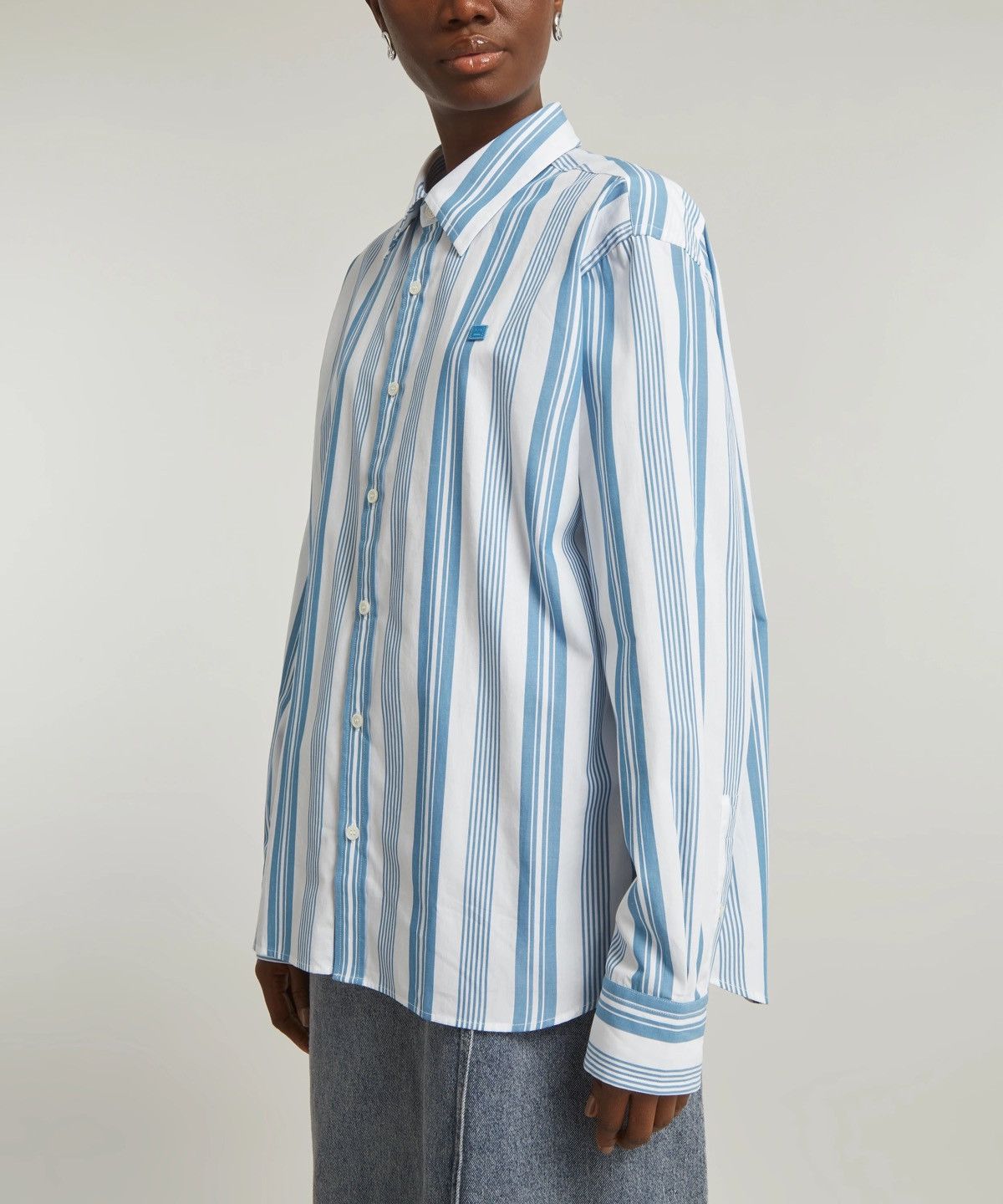 Acne Studios Acne Studios Stripe Button-Up Shirt Size XXS / US 00 / IT 34 - 3 Thumbnail
