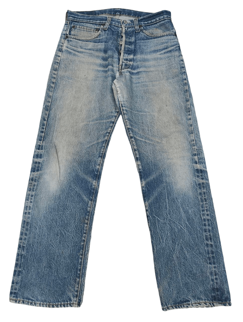 Levi's 60's Vtg Levis 501 Button No6 Selvedge Redline Size US 31 - 1 Thumbnail