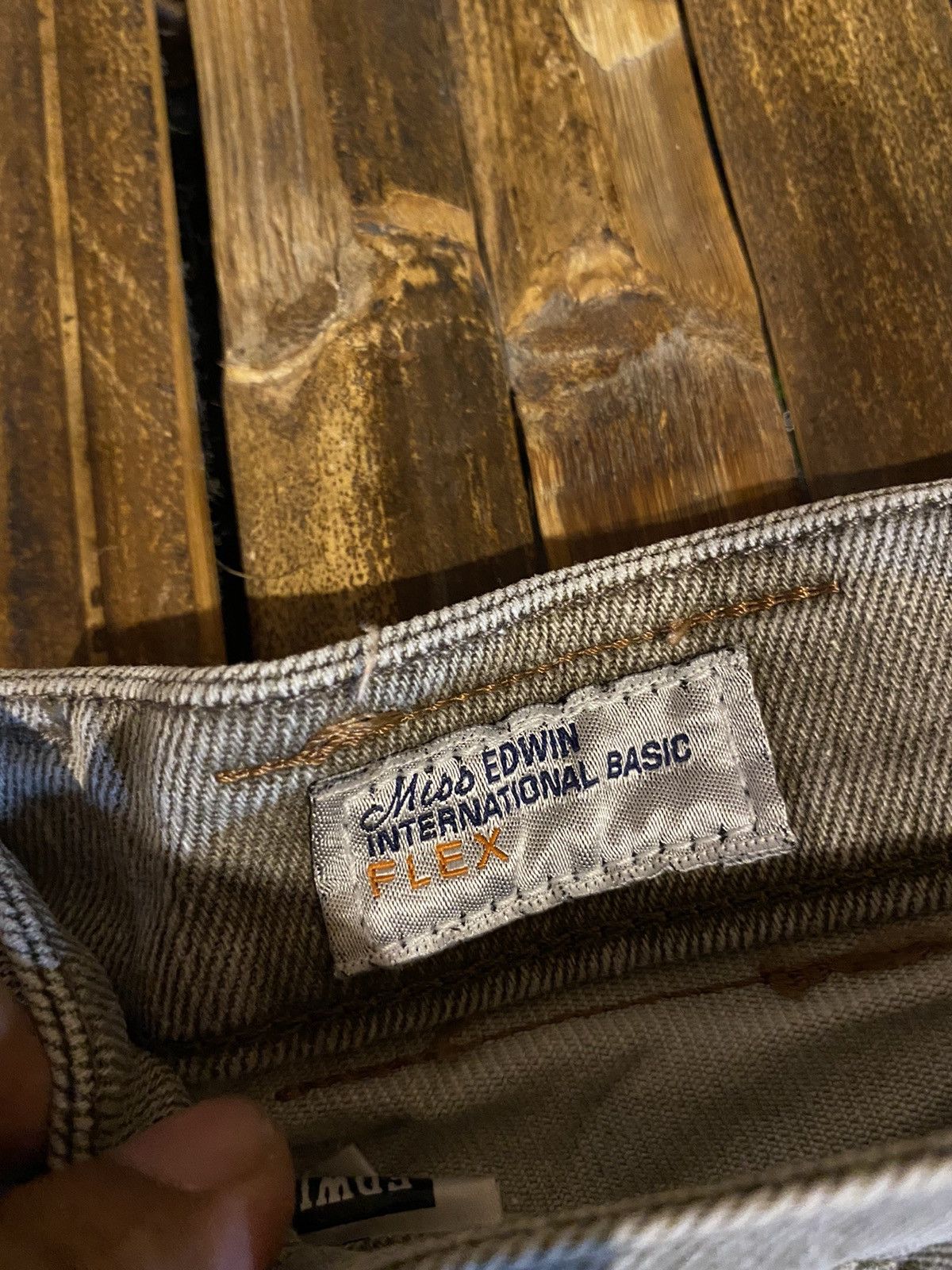 EDWIN BOOT CUT DENIM PANTS