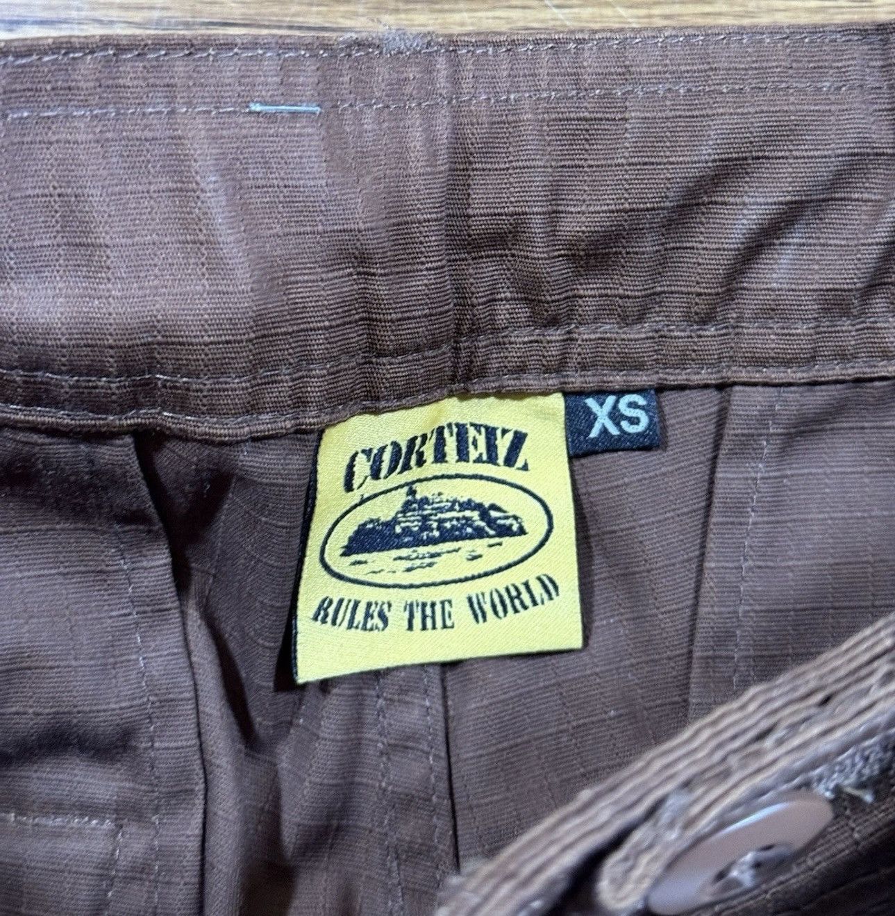Corteiz Corteiz Guerillaz Cargo Pants Brown Size XS Size US 28 / EU 44 - 3 Thumbnail