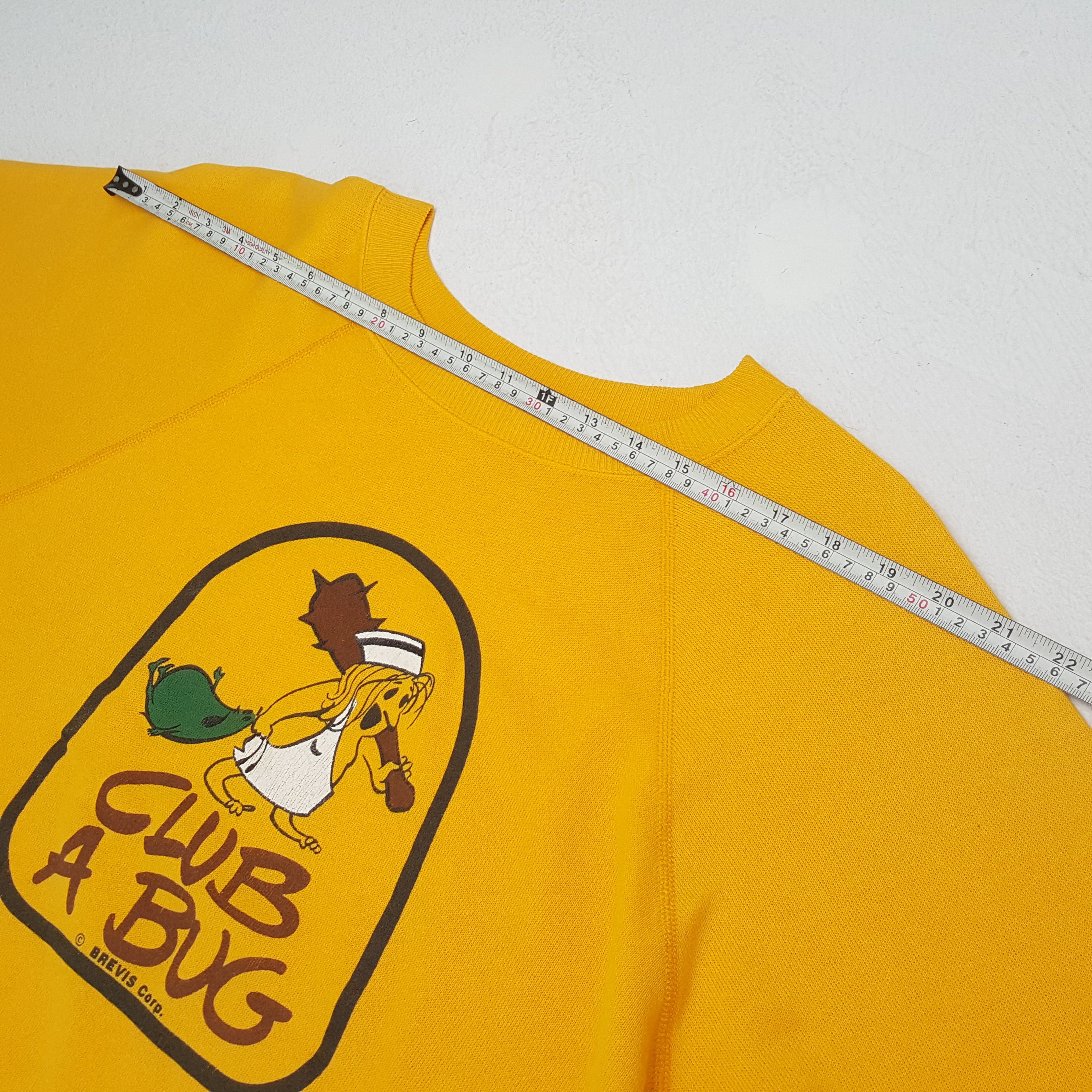 Cartoon Network × Vintage Vintage CLUB A BUG American Streetwear Style Sweatshirt Size US M / EU 48-50 / 2 - 4 Thumbnail