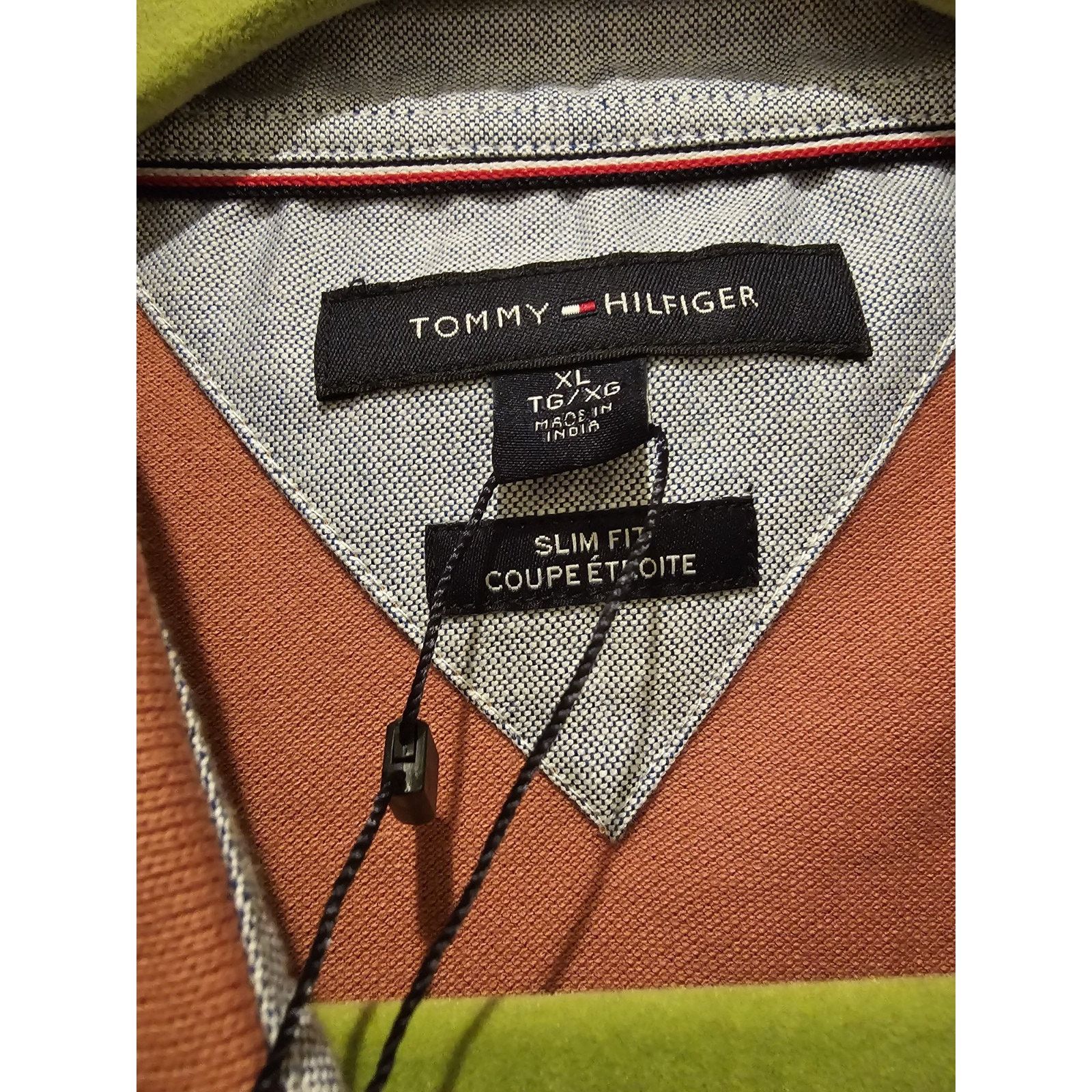 Tommy Hilfiger Tommy Hilfiger Polo Shirt Mens XL The Flex Size US XL / EU 56 / 4 - 4 Thumbnail