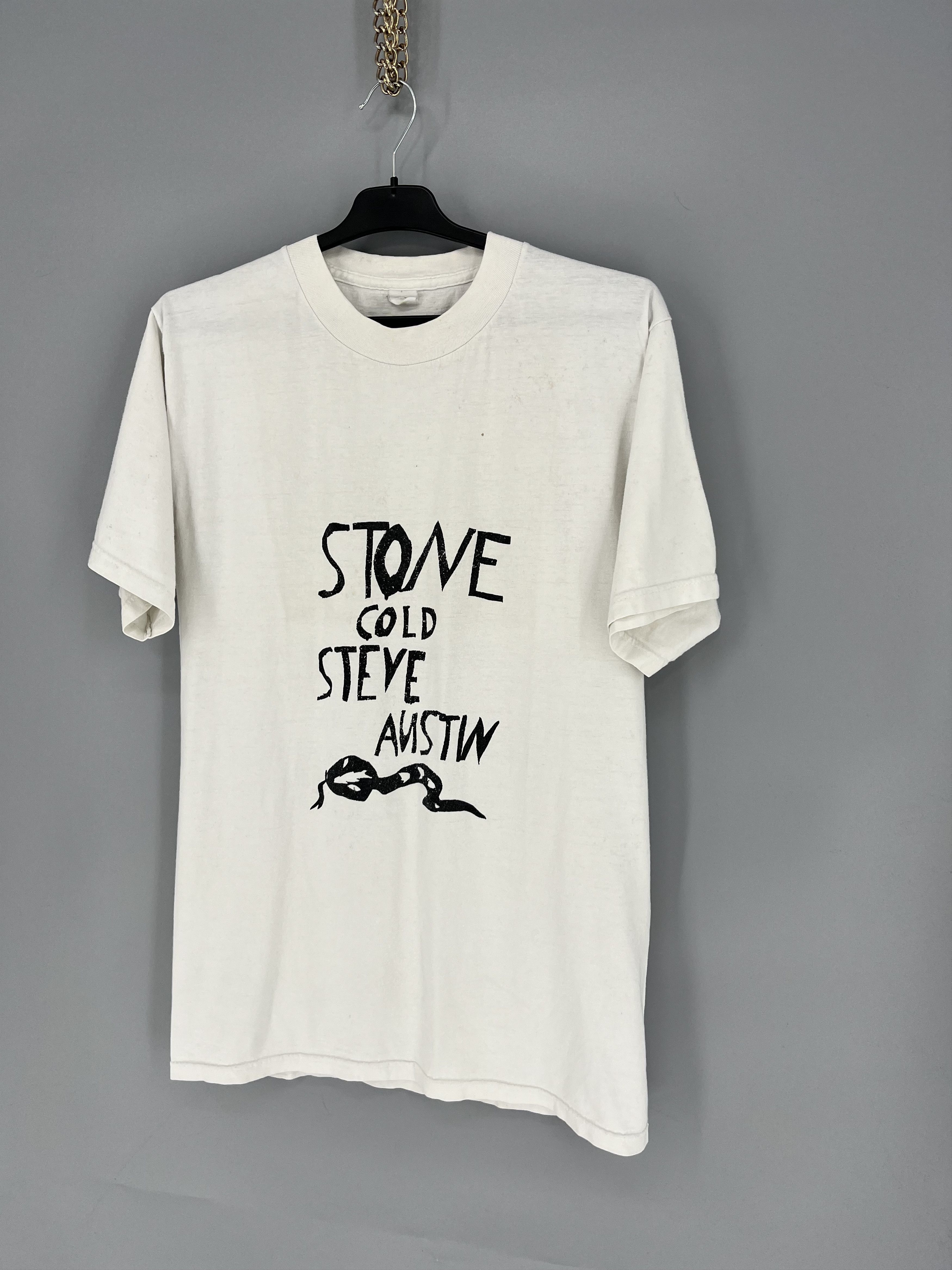 Vintage Vintage Y2K Stone Cold Steve Austin Tee Shirt Size US XXL / EU 58 / 5 - 3 Thumbnail
