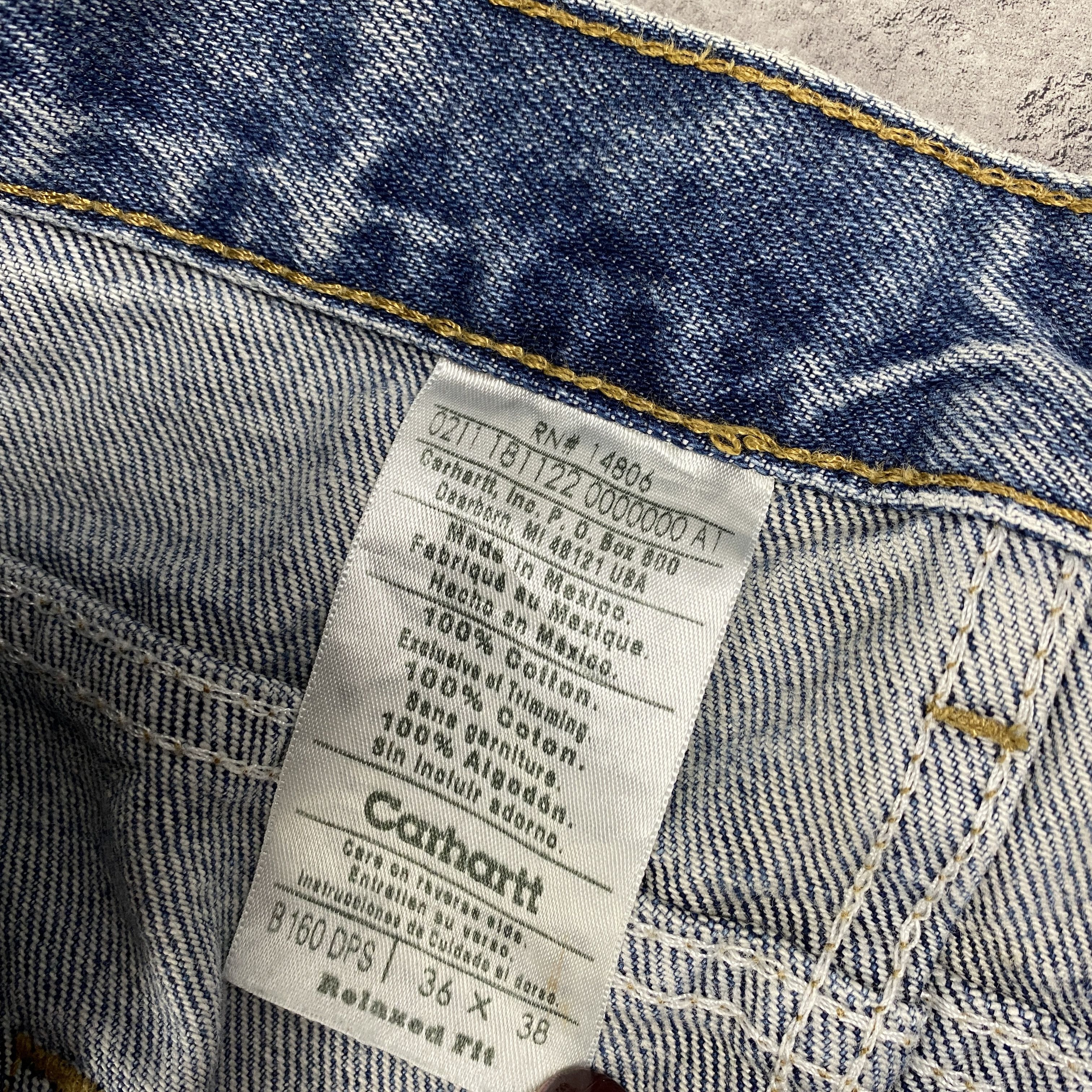 Carhartt × Vintage Carhartt vintage straight jeans - W36 Size US 36 / EU 52 - 5 Thumbnail