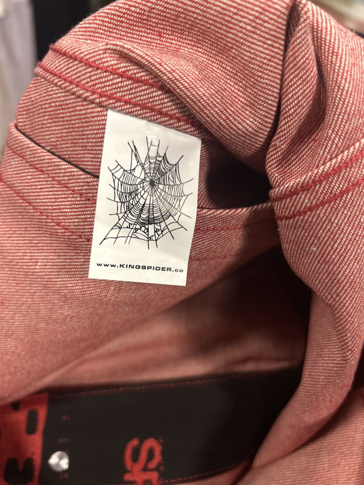 Sp5der Sp5der Sex AOP Denim Jacket Size US XS / EU 42 / 0 - 4 Thumbnail