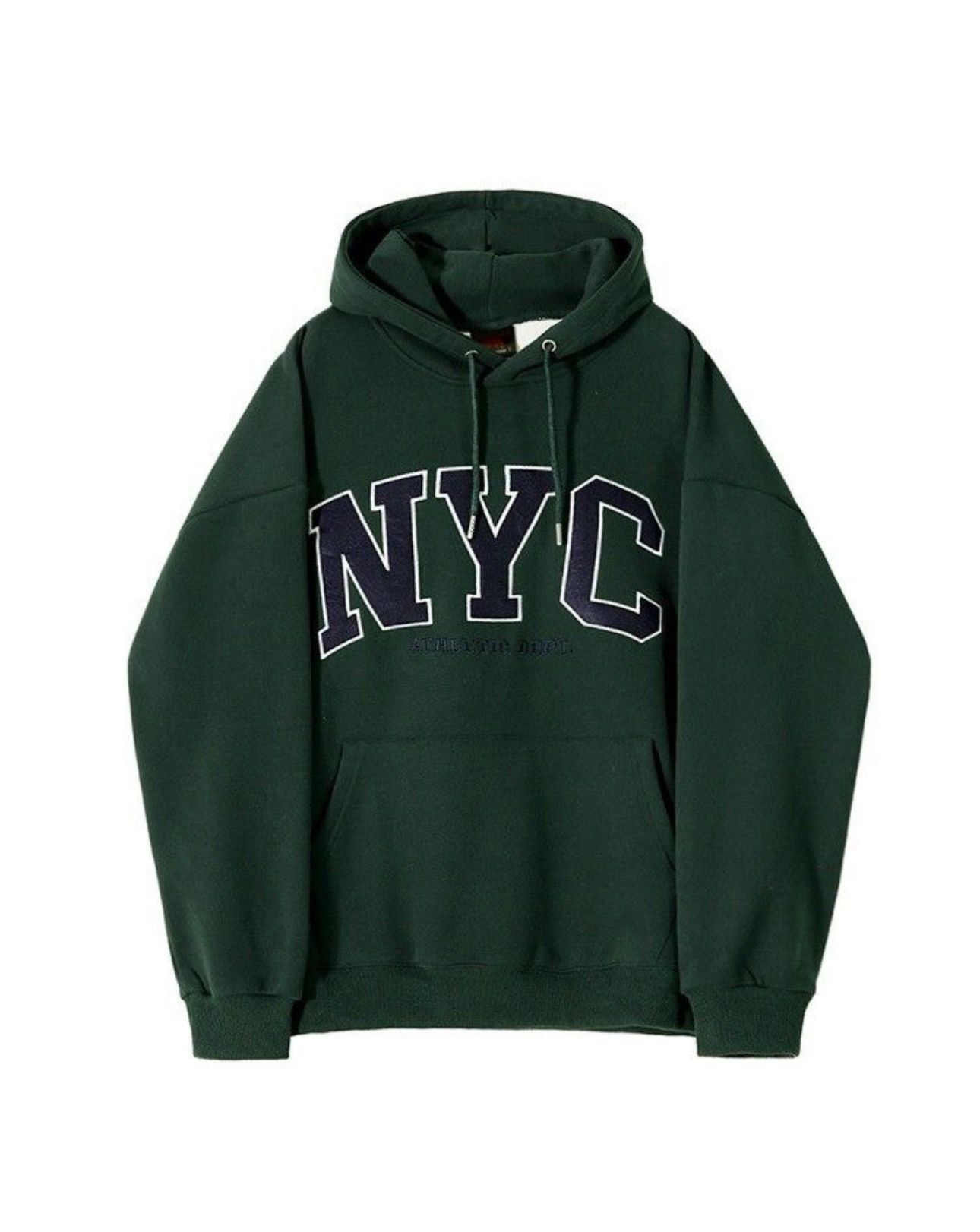 Japanese Brand × Vintage NYC Graphic Green Hoodie Sweatshirt Size US M / EU 48-50 / 2 - 3 Thumbnail
