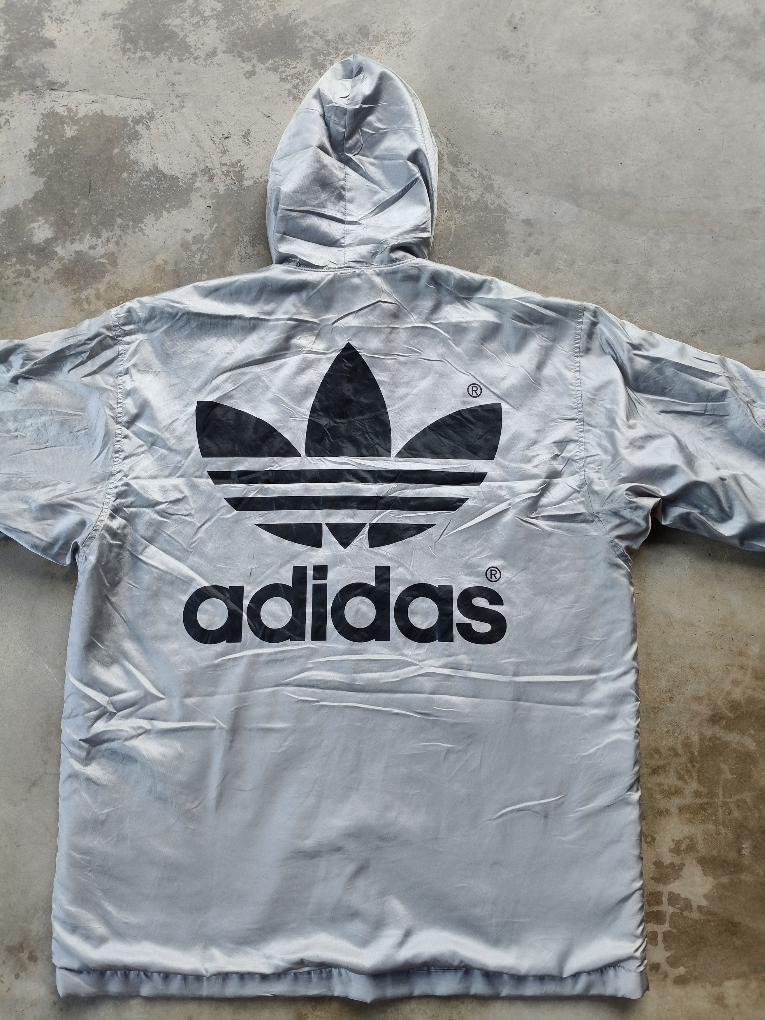 Adidas Vintage Adidas Parka Sherpa Jacket Size US L / EU 52-54 / 3 - 6 Thumbnail