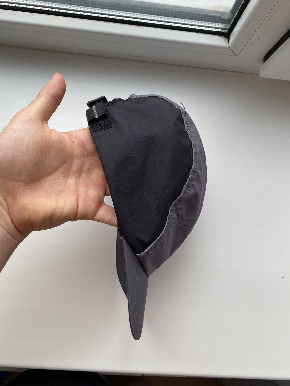 Nike × Vintage Vintage Nike Alpha Project 3M Running 5 Panel Hat Size ONE SIZE - 8 Thumbnail