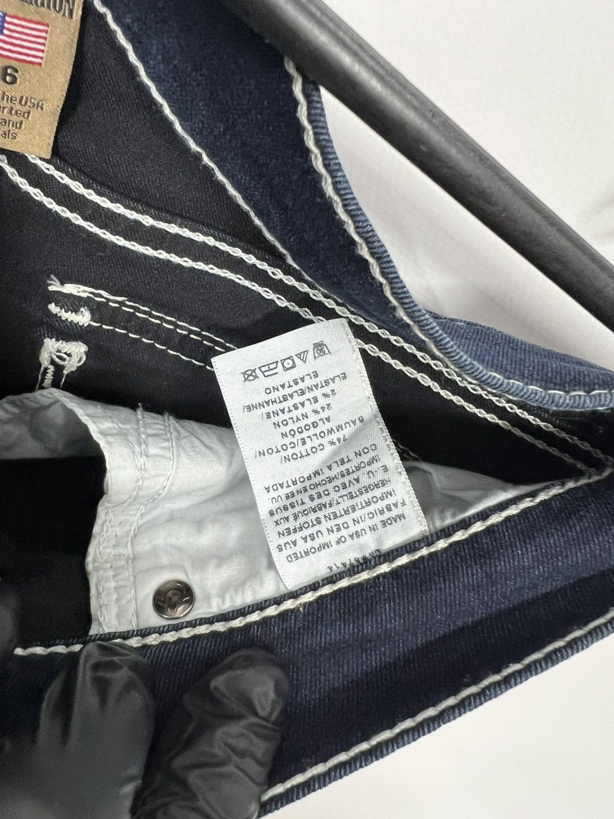 True Religion Vintage streetwear Y2k SK8 Hype True Religion Jeans Size 26 Size 26" / US 2 / IT 38 - 10 Thumbnail