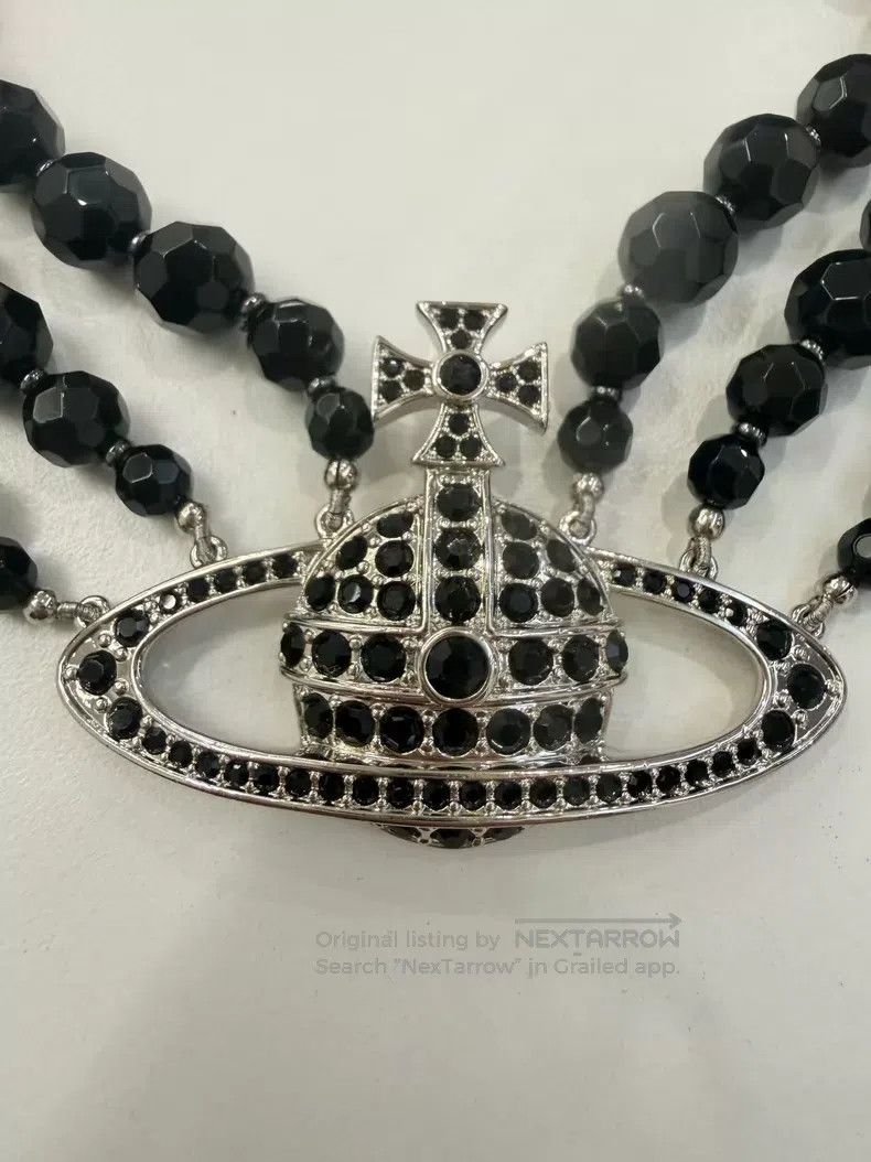 Vivienne Westwood Vivienne Westwood Saturn Necklace Size ONE SIZE - 2 Thumbnail