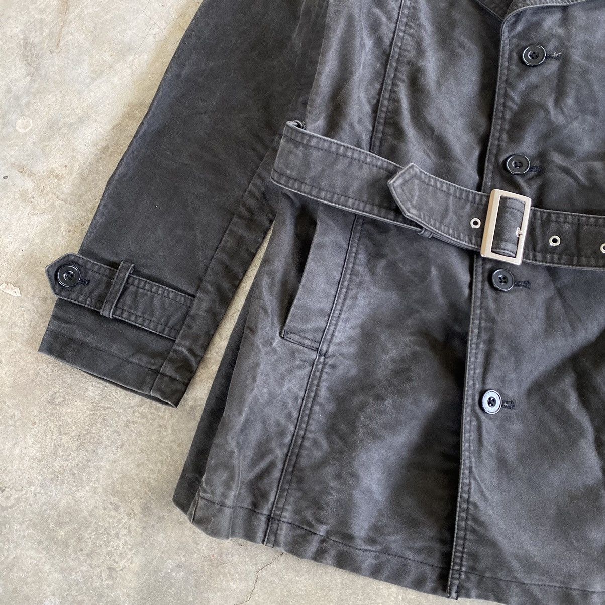 Japanese Brand × semanticdesign SEMANTIC DESIGN Belted Black Coat Size US M / EU 48-50 / 2 - 6 Thumbnail