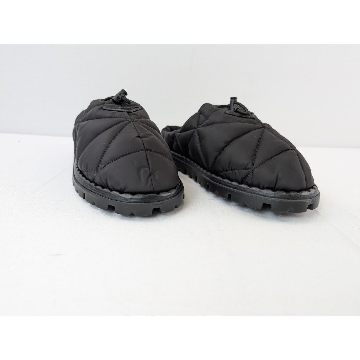 Prada o1rshd1 Calzature Uomo Nylon Mules in Nero Size US 9.5 / EU 42-43 - 5 Thumbnail