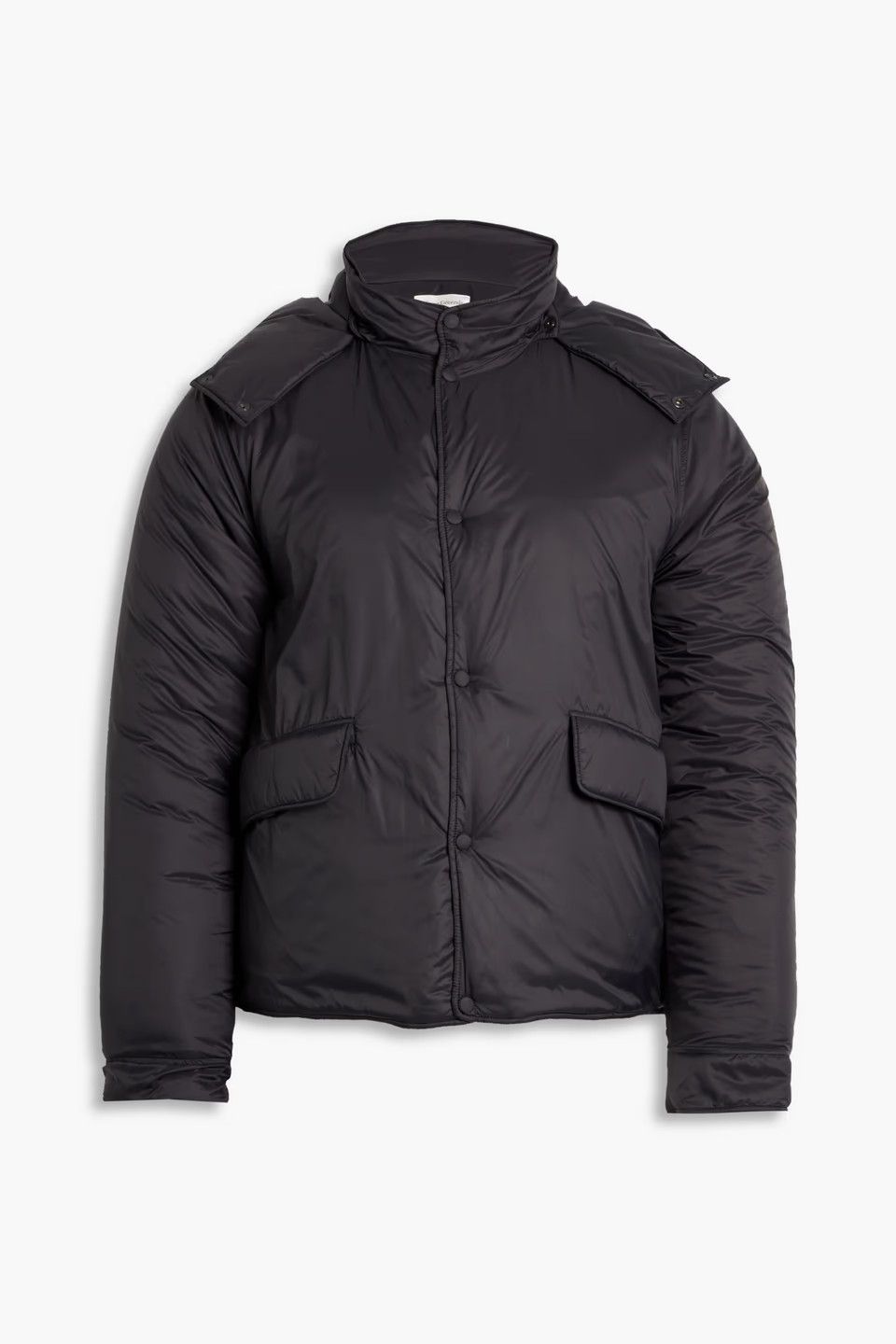 Officine Generale o1mle1025 Elliot Quilted Nylon Jacket in Black Size US S / EU 44-46 / 1 - 1 Preview