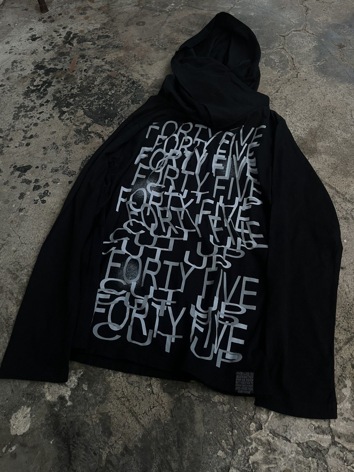 14th Addiction Japanese Medieval Wrap Shawl Cloak Hoodie Poem Vkei Gothic Size US M / EU 48-50 / 2 - 6 Thumbnail