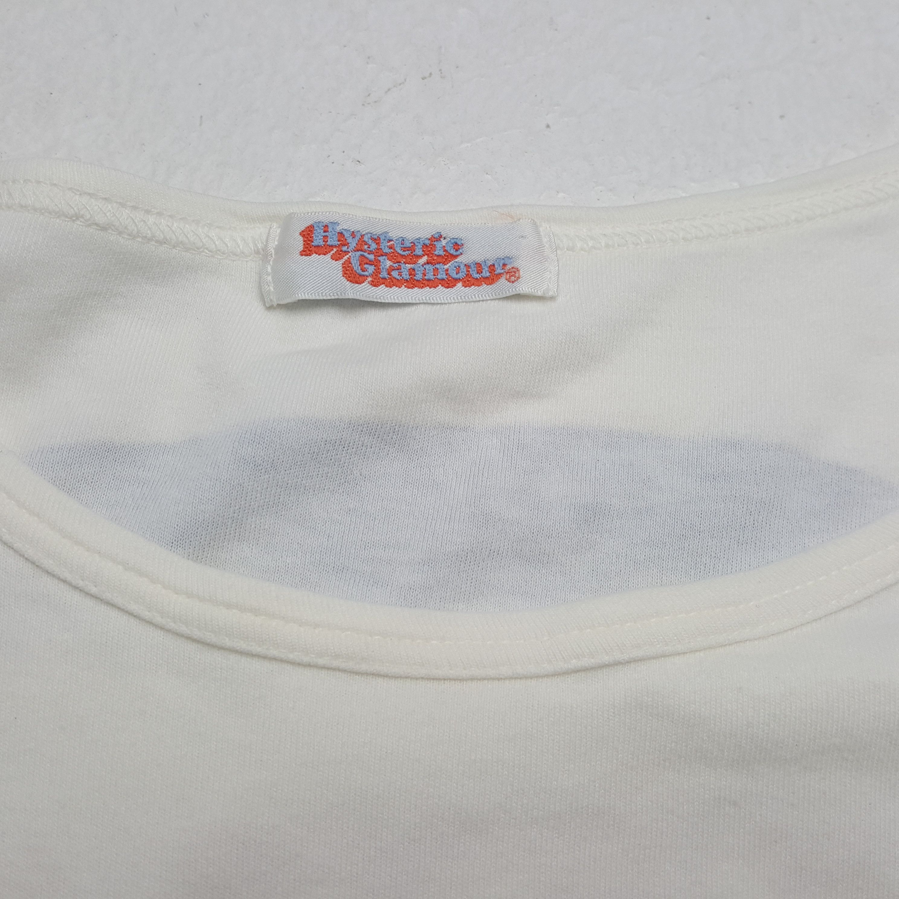 Hysteric Glamour × Japanese Brand × Vintage Vintage HYSTERIC GLAMOUR Japanese Fashion Brand T-Shirts Size XS / US 0-2 / IT 36-38 - 8 Thumbnail