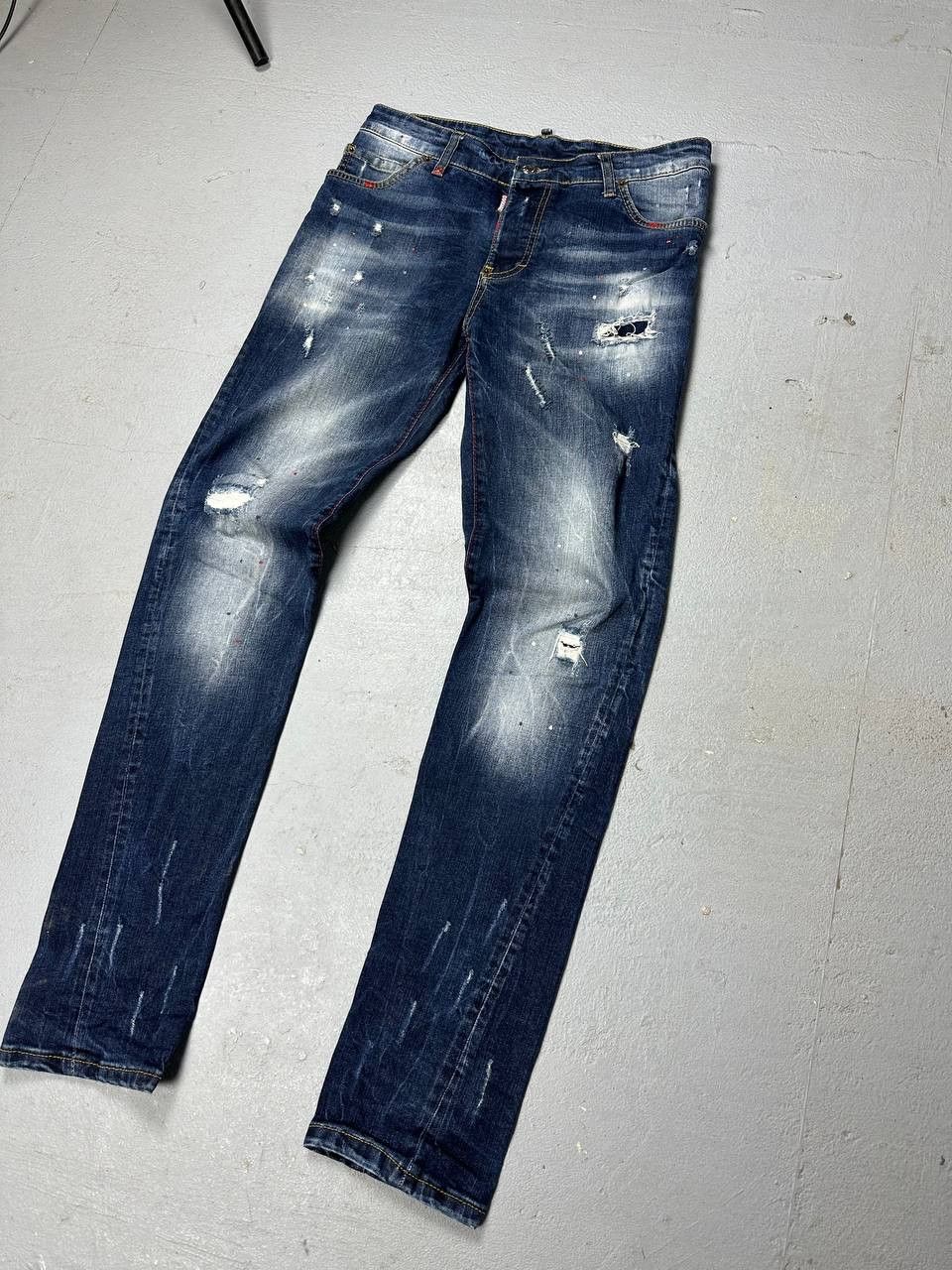 Dsquared2 × Japanese Brand Y2k DSQUARED crazy jeans japan denim pants D2 usa American Size US 30 / EU 46 - 1 Thumbnail
