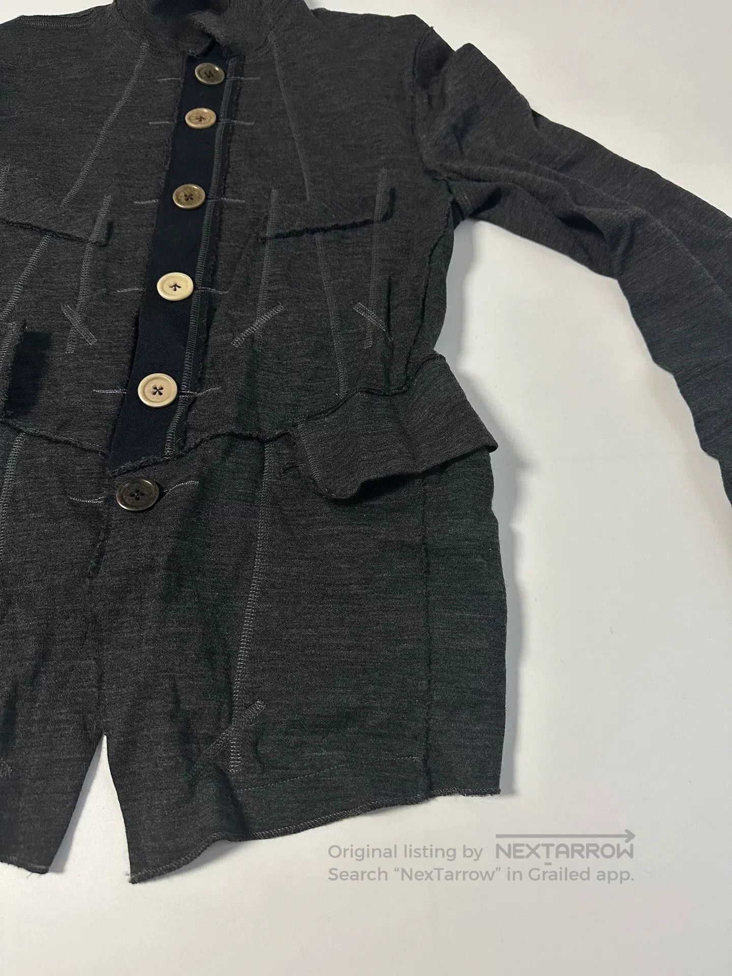 Takahiromiyashita The Soloist. Takahiromiyashita TheSoloist Knitted Jacket. Size US M / EU 48-50 / 2 - 3 Thumbnail