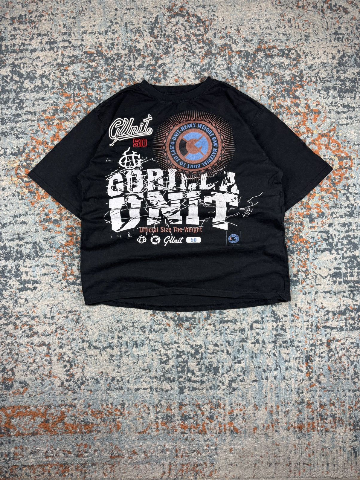 G-Unit × Vintage Vintage 90s G Unit 50 cent Gorillaz unit graphic tee Size US XL / EU 56 / 4 - 1 Thumbnail