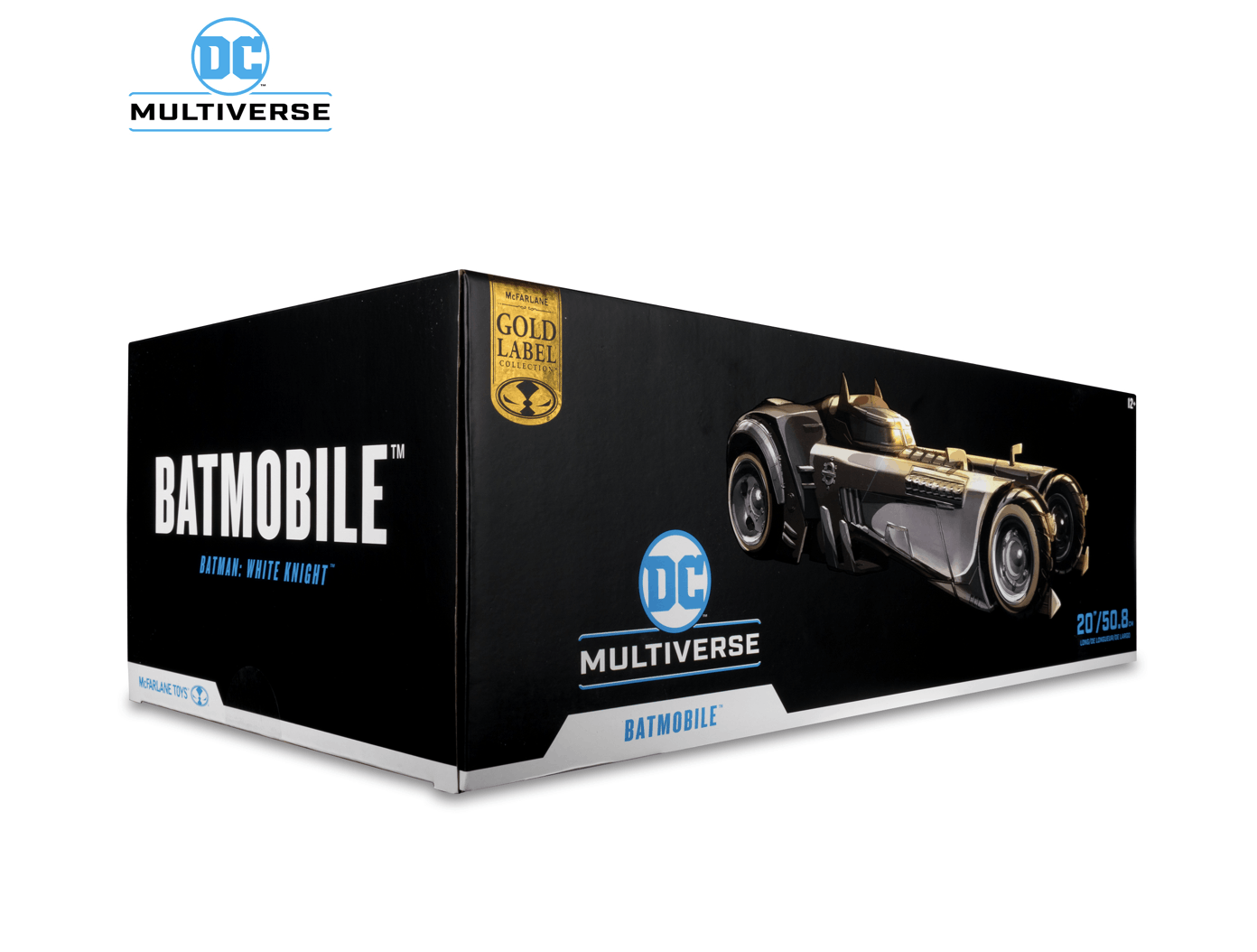 Designer SDCC 2024 McFarlane White Knight Ltd Gold Signed Batmobile Size ONE SIZE - 7 Thumbnail