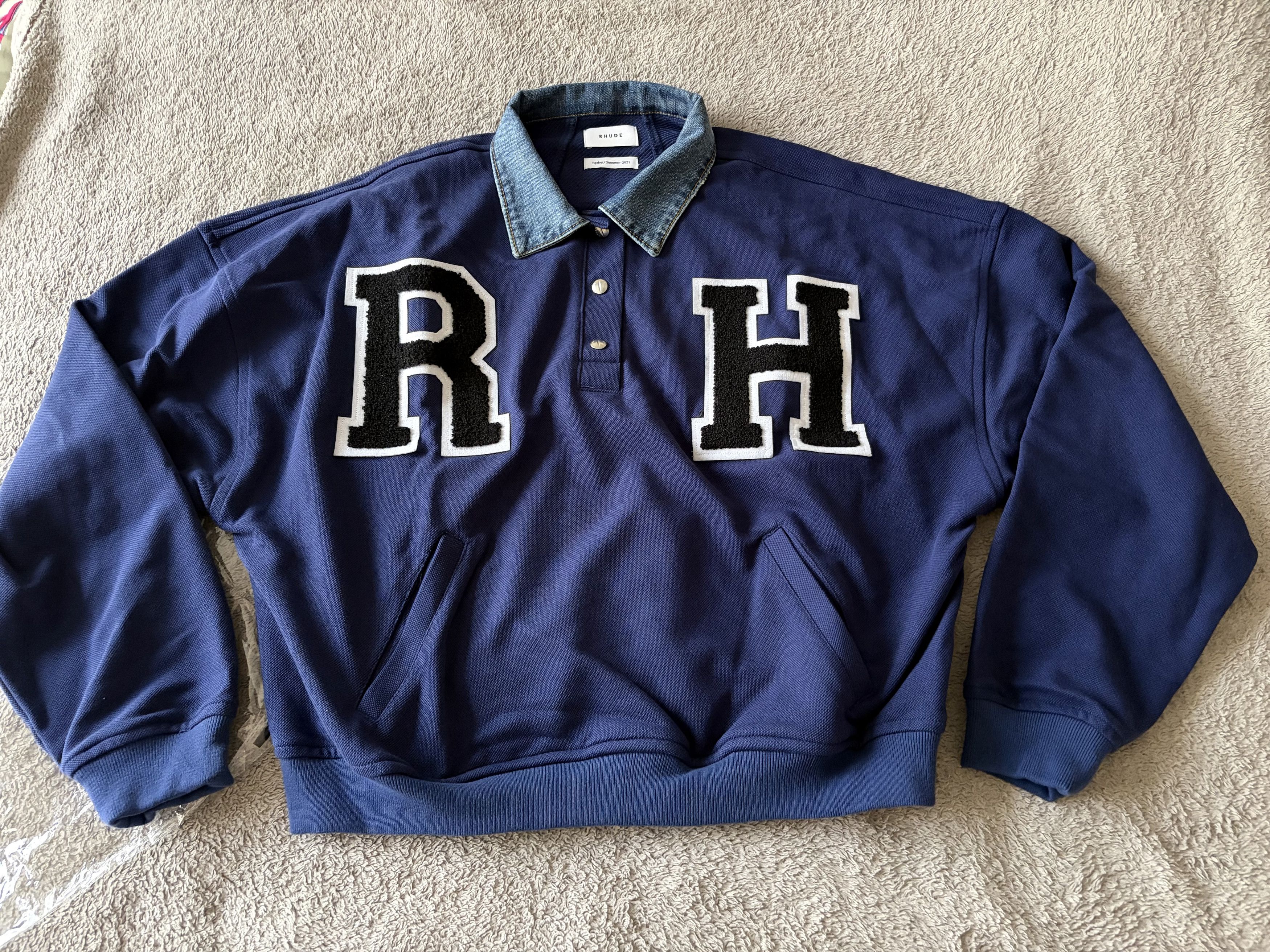 Rhude Rhude SS21 Collegiate Polo Size US S / EU 44-46 / 1 - 2 Thumbnail