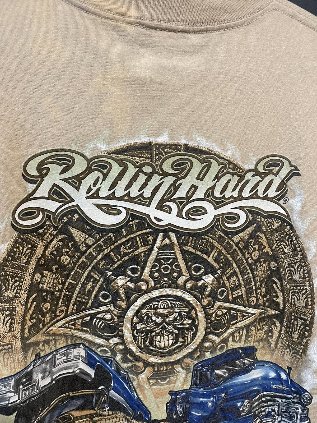 Vintage Vtg Rolling Hard La Tradicion Car Motive Size US XL / EU 56 / 4 - 3 Thumbnail