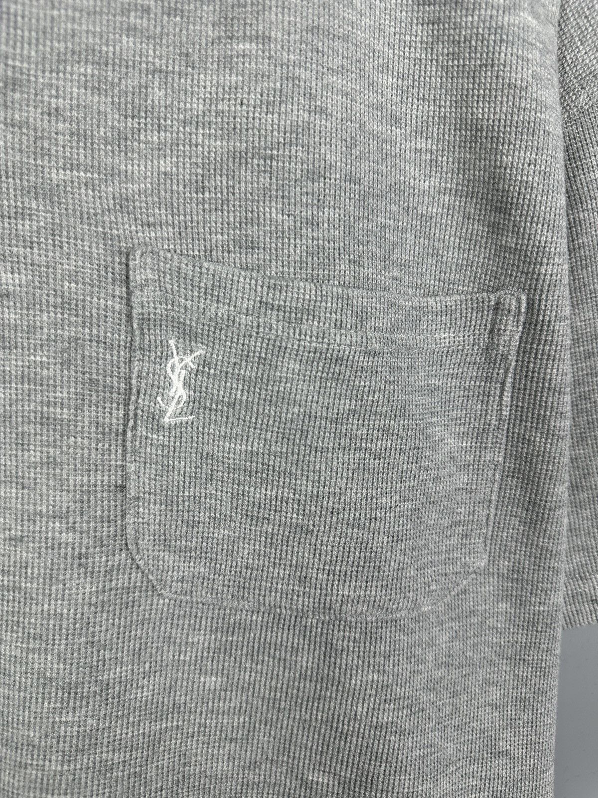 Vintage Yves Saint Laurent YSL Logo Polo TShirt Tee Luxury Old Money Size US XL / EU 56 / 4 - 5 Thumbnail