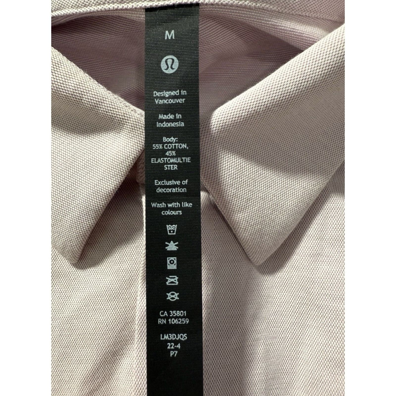 Lululemon VINTAGE Lululemon Button-Up Shirt Mens M Pink Long Sleeve Pocket Shirt Regular Fit Size US M / EU 48-50 / 2 - 3 Thumbnail