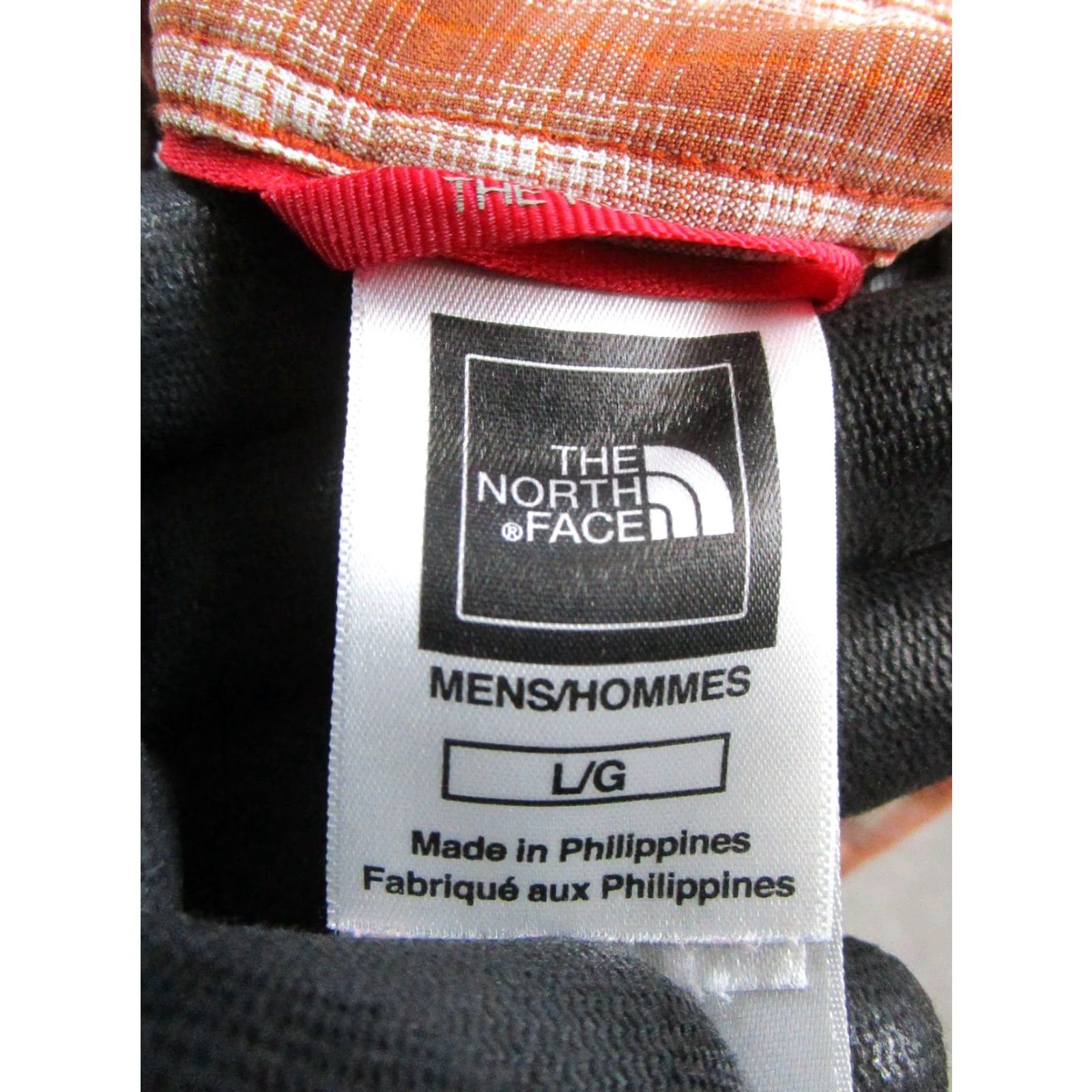 The North Face The North Face Shirt Mens L Orange White Button Up Plaid Casual Short Sleeve Collared Pocketed Regular Fit Vintage: No Size US L / EU 52-54 / 3 - 3 Thumbnail