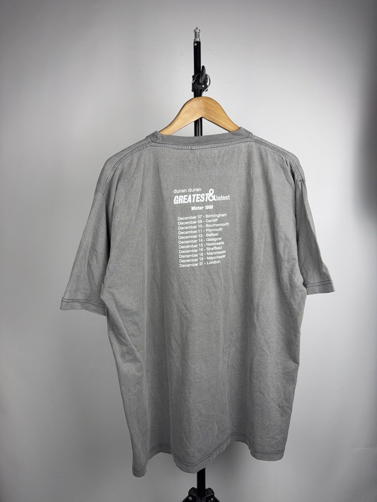 Band Tees Vintage 1998 Duran Duran Greatest & Latest Tour Tee Size US XL / EU 56 / 4 - 11 Thumbnail