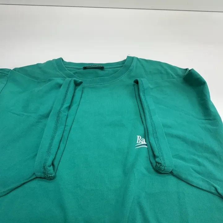 Balenciaga Balenciaga Balenciaga Logo Print Crew Neck TShirt -2507 Size US M / EU 48-50 / 2 - 3 Thumbnail