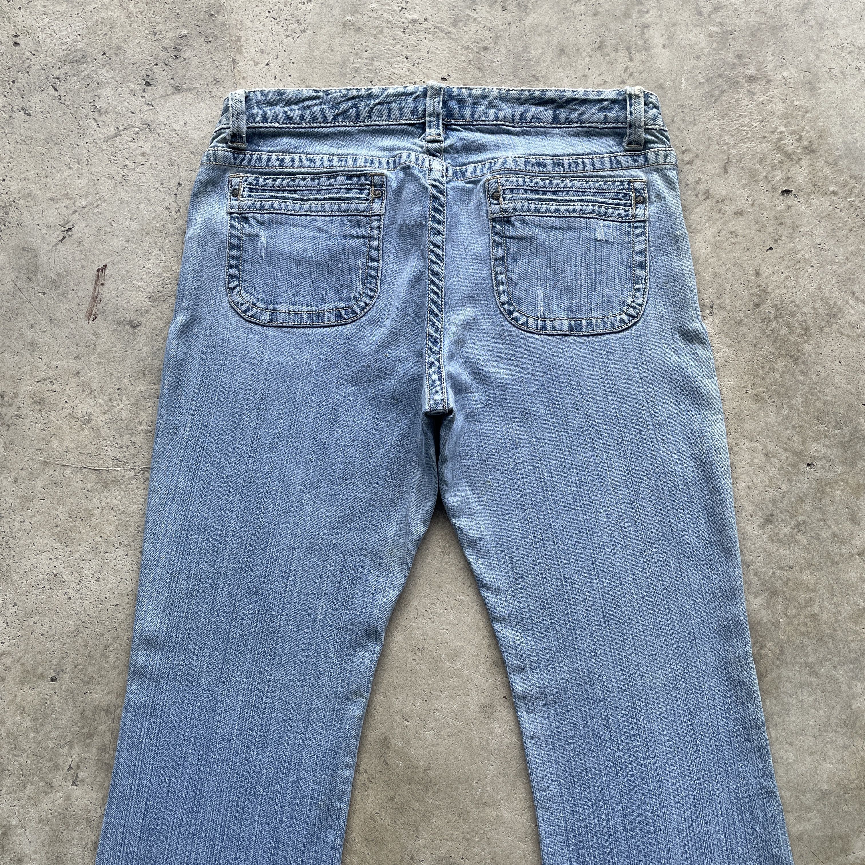 Japanese Brand × Jean W32 VINTAGE JAPANESE BOOTCUT JEANS FADED DENIM FLARE PANTS Size US 32 / EU 48 - 9 Thumbnail