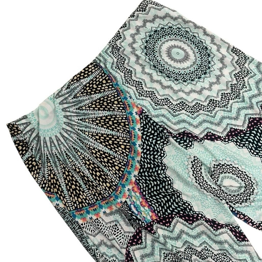 Other Au Soleil De St. Tropez Colorful Mandala Print Boho Pants Size 27" / US 4 / IT 40 - 8 Thumbnail
