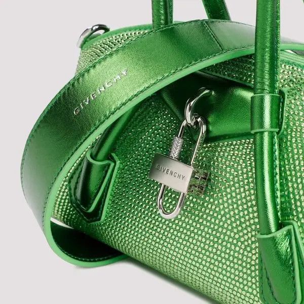 Givenchy o1w1db10325 Size: OS/Antigona Stretch Mini Bag in Green Size ONE SIZE - 4 Thumbnail