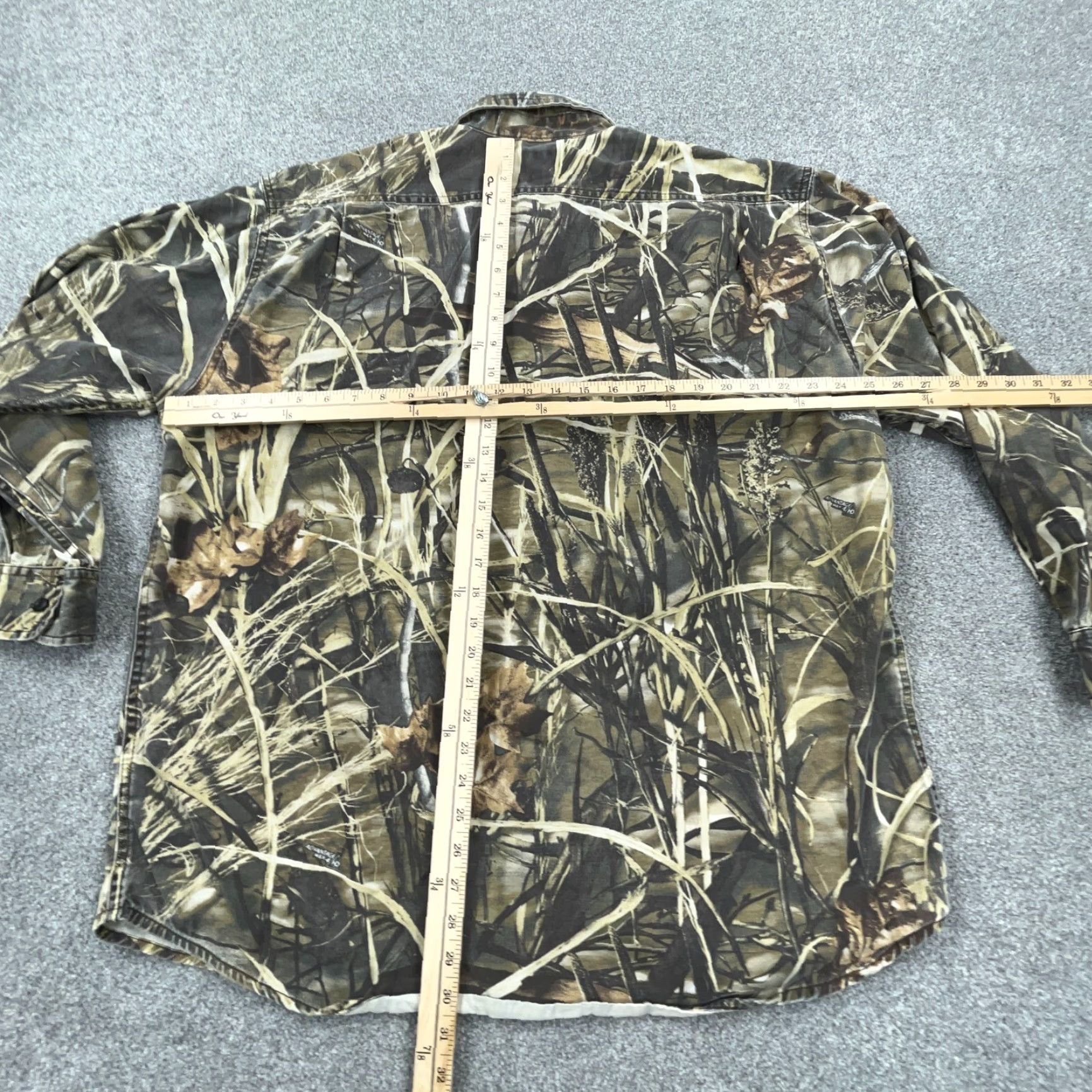 Denime VINTAGE RedHead Shirt Men XL Camo Button Up Twill Denim Advantage Skate Y2K Hunt Size US XL / EU 56 / 4 - 7 Thumbnail
