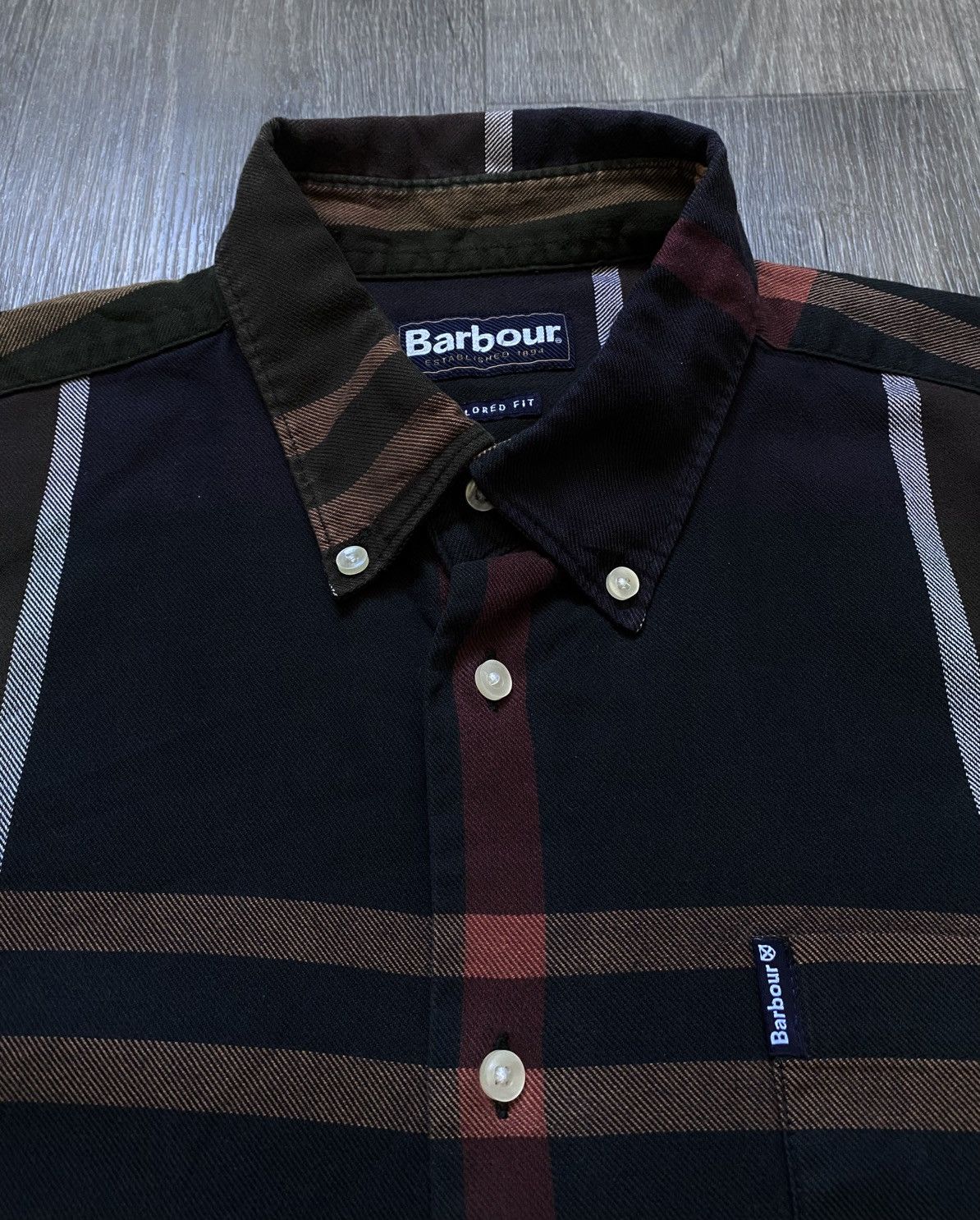 Barbour Barbour Dunoon AW19 Tartan Plaid Checkered ShortSleeve Shirt Size US M / EU 48-50 / 2 - 17 Thumbnail