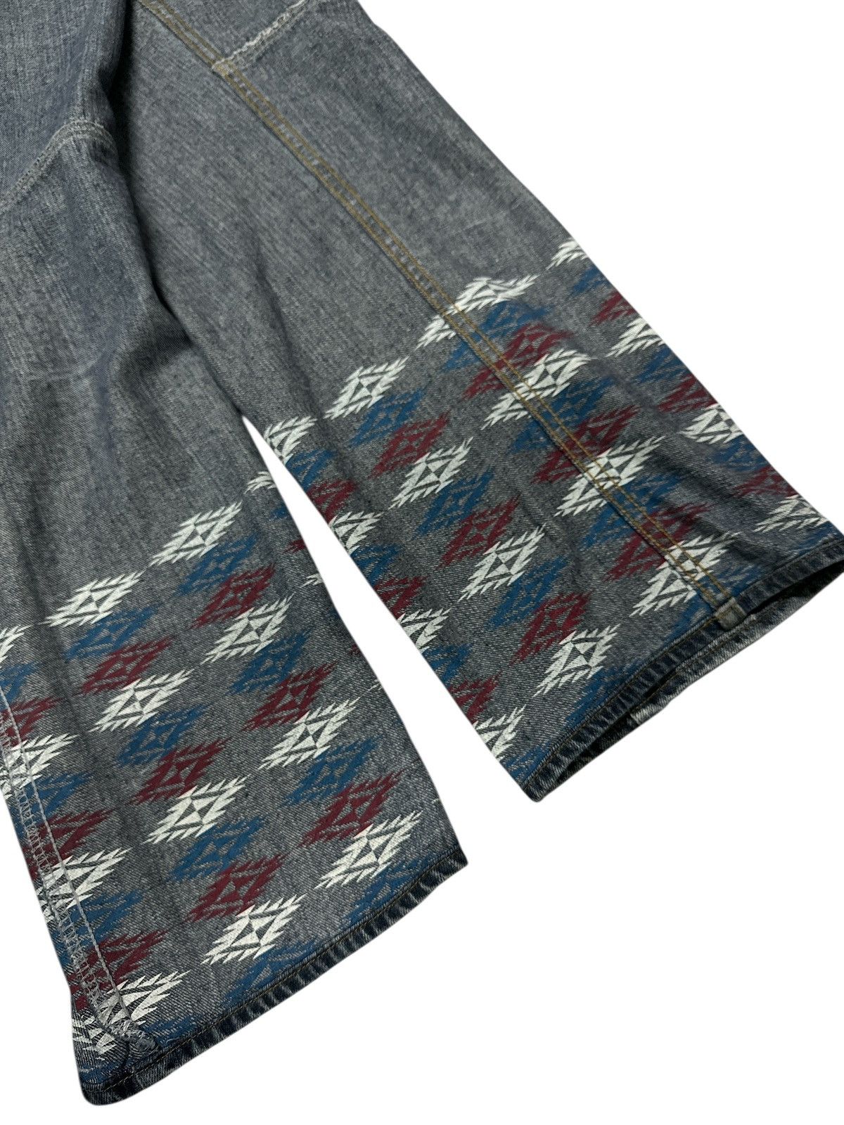 Kapital Native Double Focus Doube Waist Denim. Size US 34 / EU 50 - 16 Thumbnail