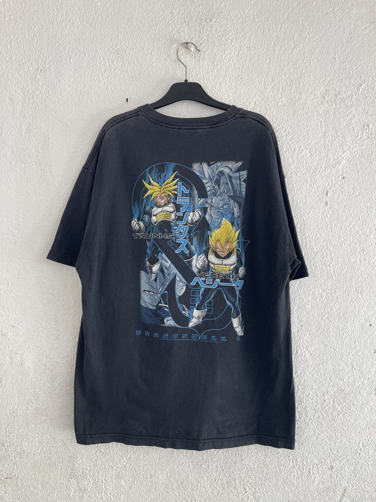 Anime 2000 Vintage Dragon Ball Z Trunks Vegeta T Shirt Size US XL / EU 56 / 4 - 1 Thumbnail
