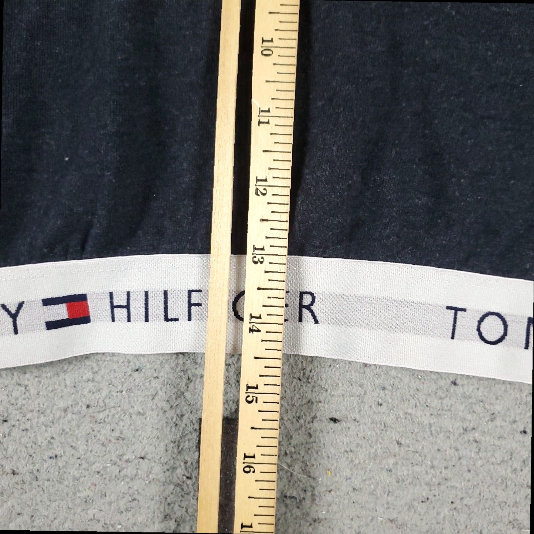 Tommy Hilfiger Tommy Hilfiger Womens Medium Blue Crop Top Pullover Hoodie Sweatshirt Size M / US 6-8 / IT 42-44 - 6 Thumbnail