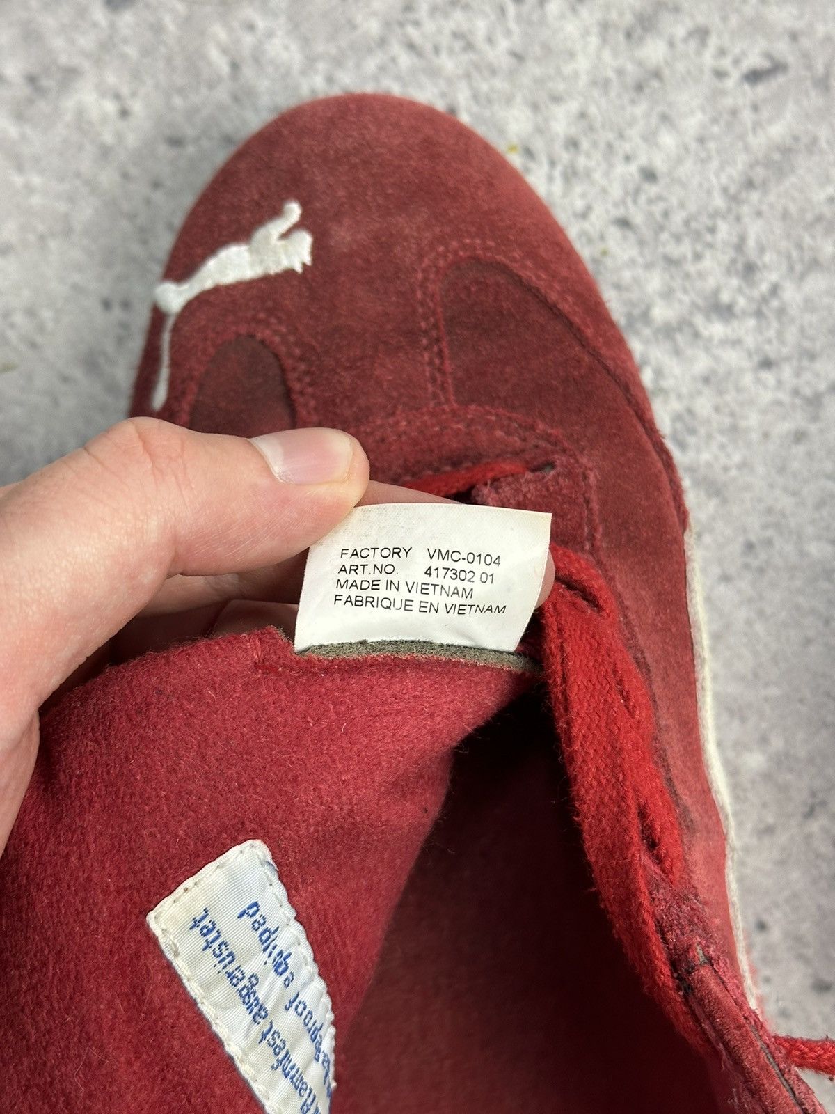 Puma Archival 🔥 Puma Speedcat Vintage Leather Suede Shoes Red Y2K Size US 10 / EU 43 - 10 Thumbnail