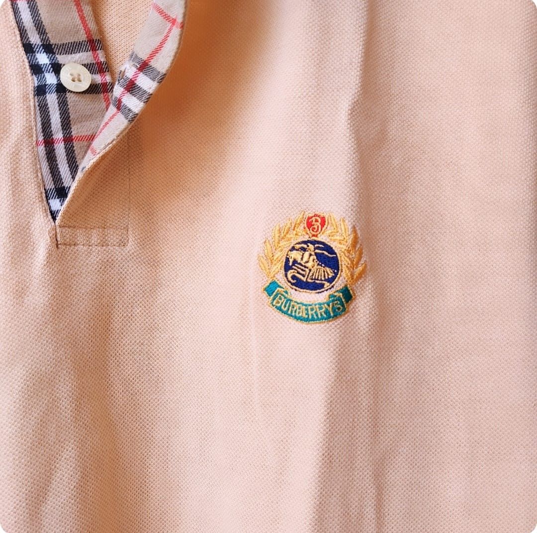Burberry × Burberry Prorsum × Vintage Vintage 90s Burberrys Polo Shirt Size US M / EU 48-50 / 2 - 6 Thumbnail